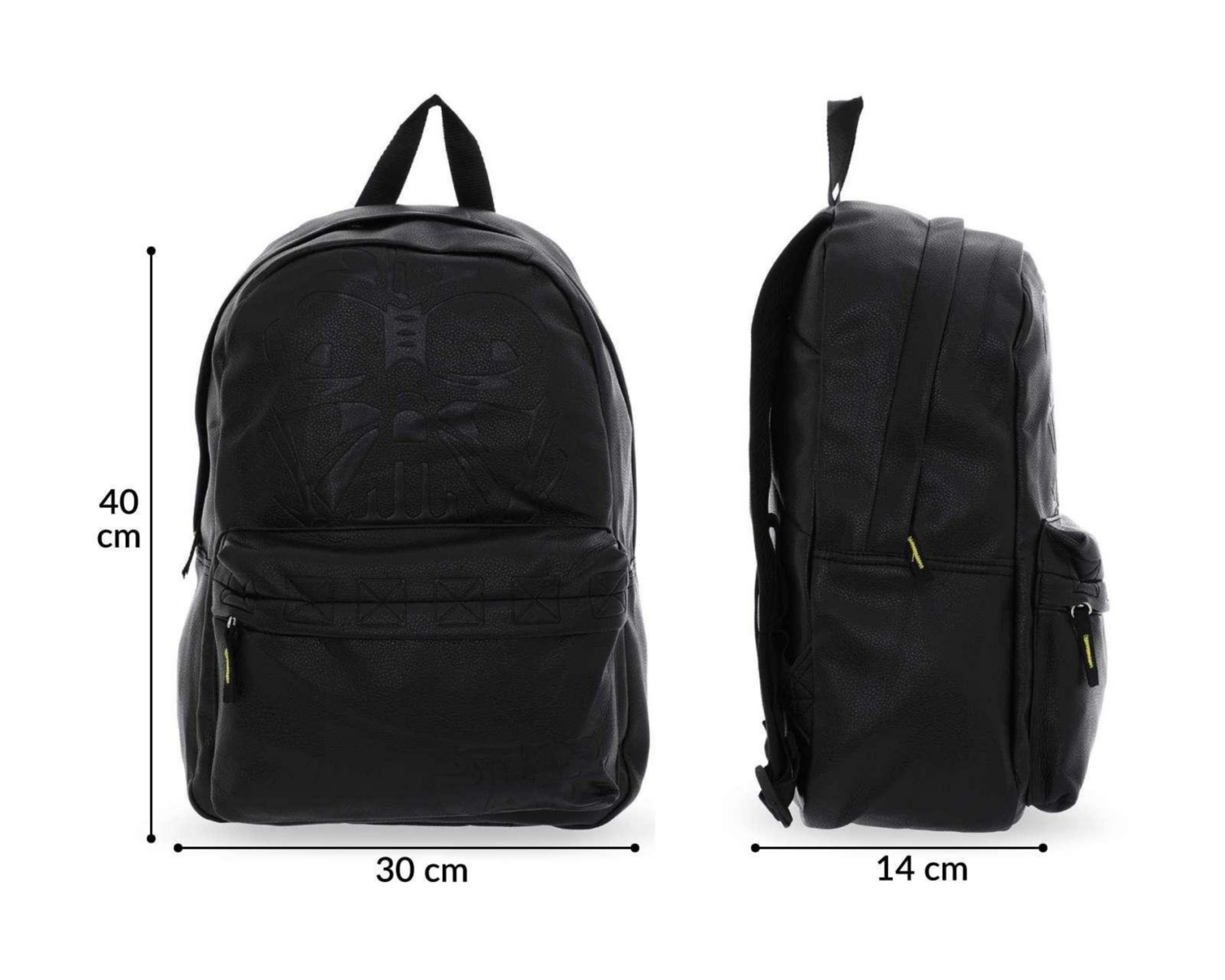 Foto 6 pulgar | Mochila Star Wars Negra