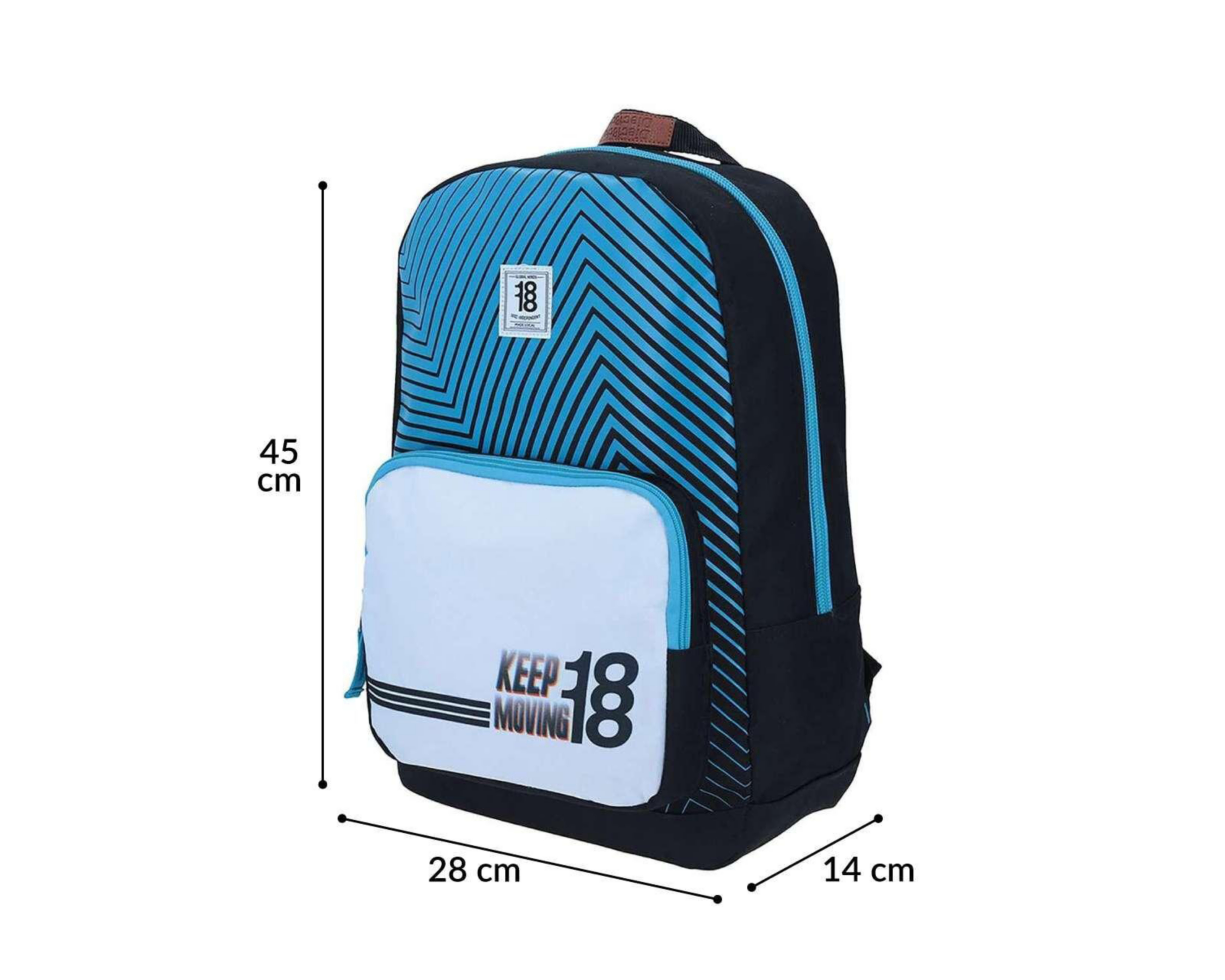 Foto 5 | Mochila 1818 Azul