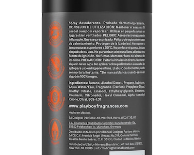 Foto 4 | Desodorante Playboy en Aerosol Hollywood 150 ml