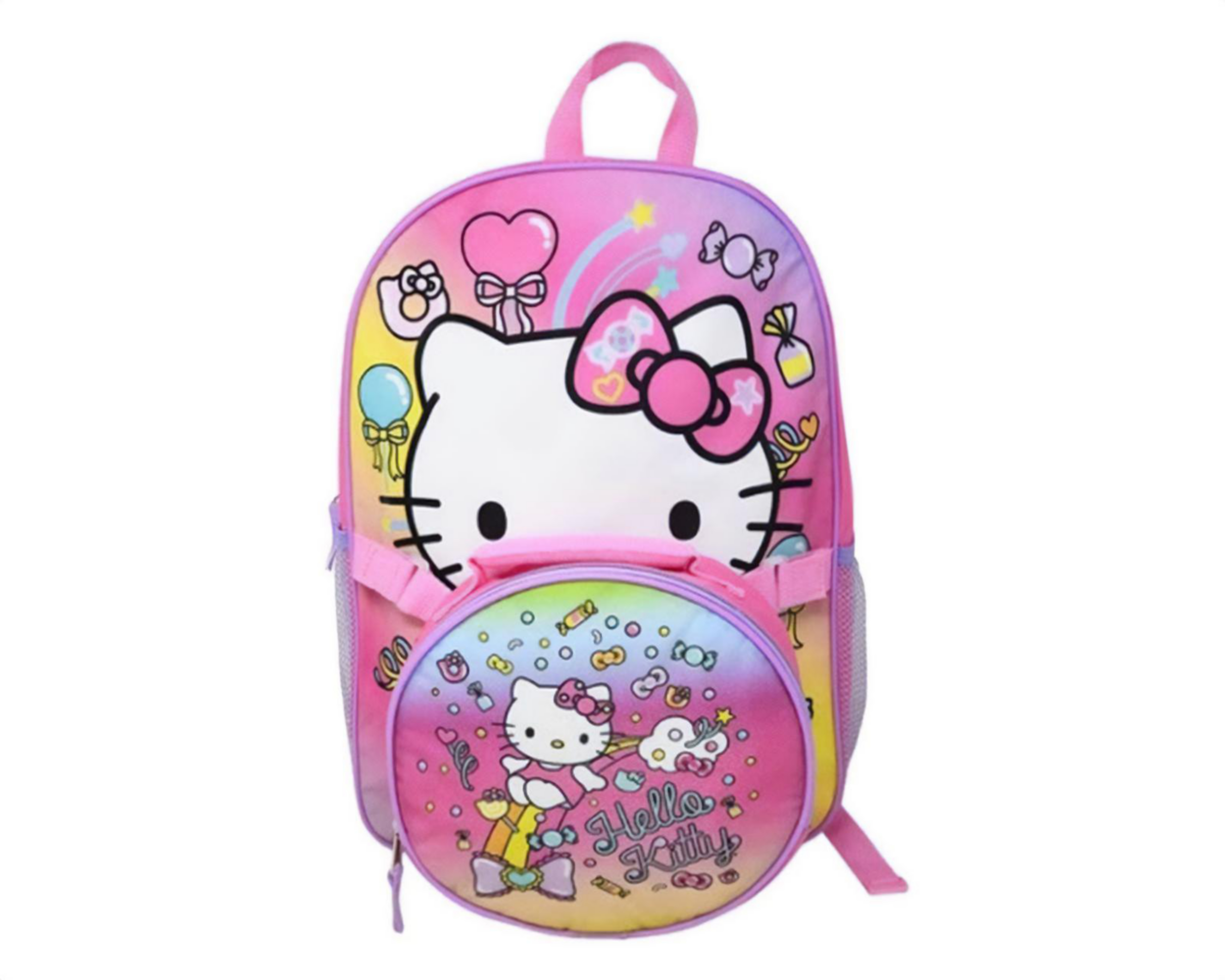 Foto 2 pulgar | Mochila Hello Kitty Rosa