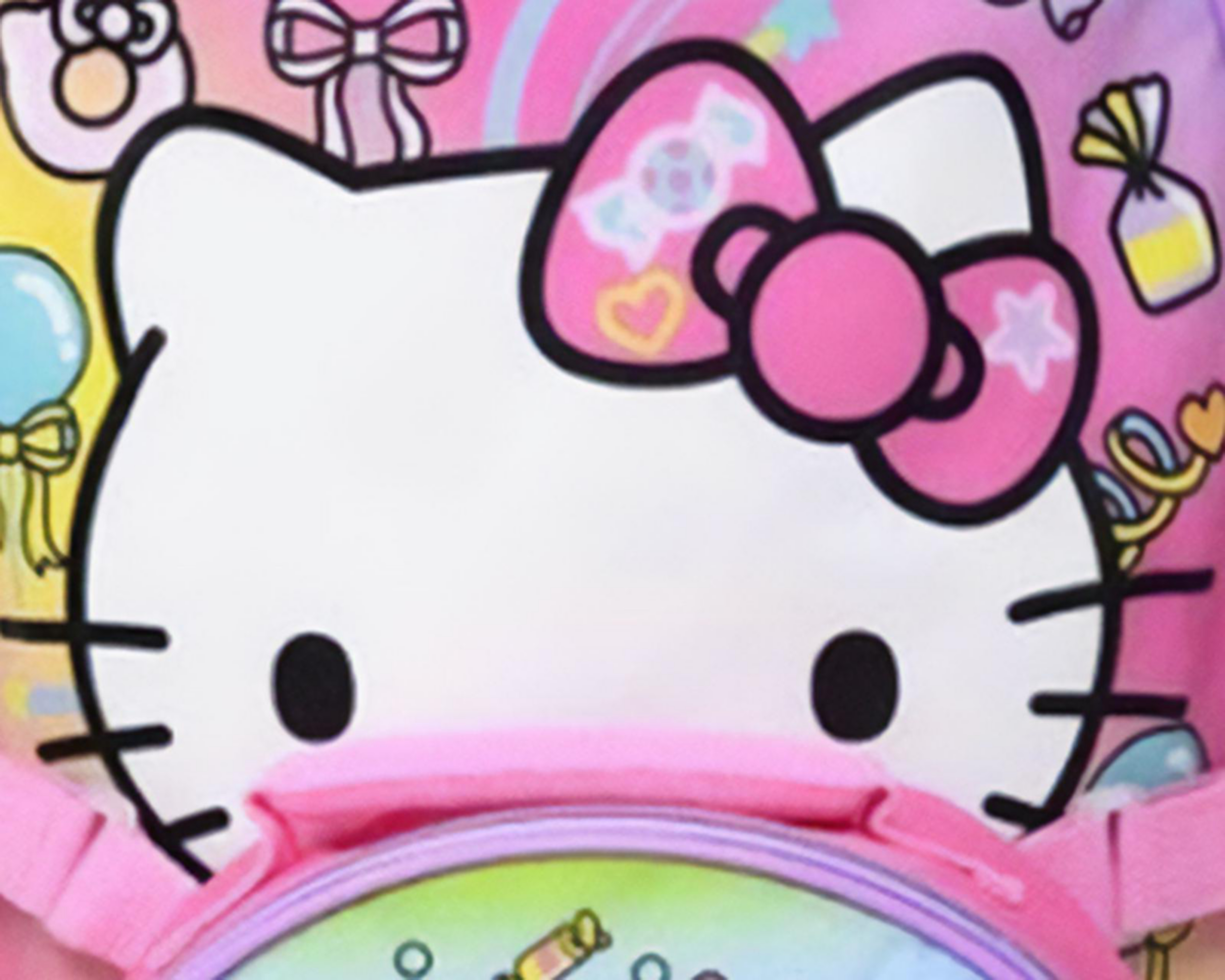 Foto 3 pulgar | Mochila Hello Kitty Rosa