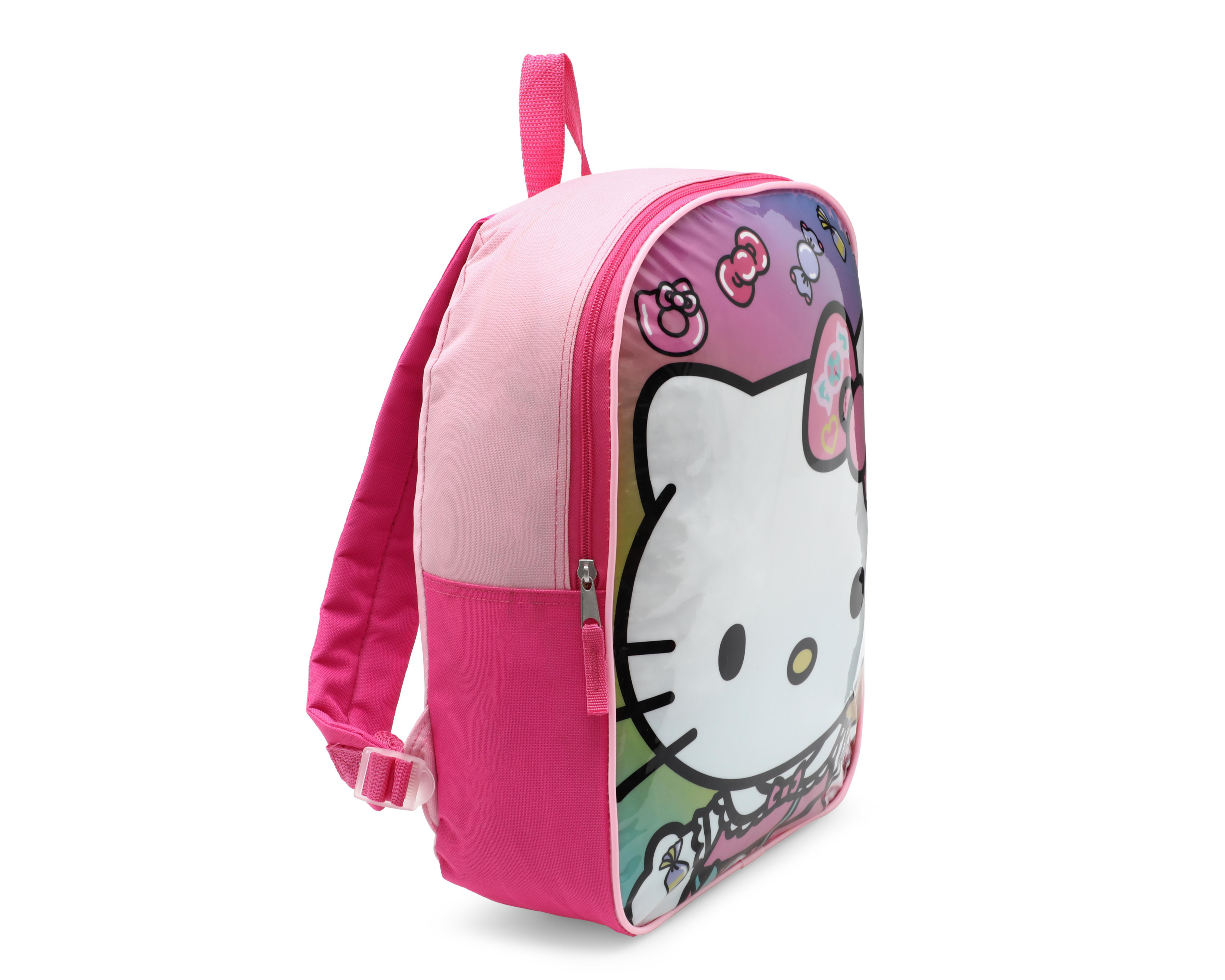 Foto 3 pulgar | Mochila Hello Kitty Rosa