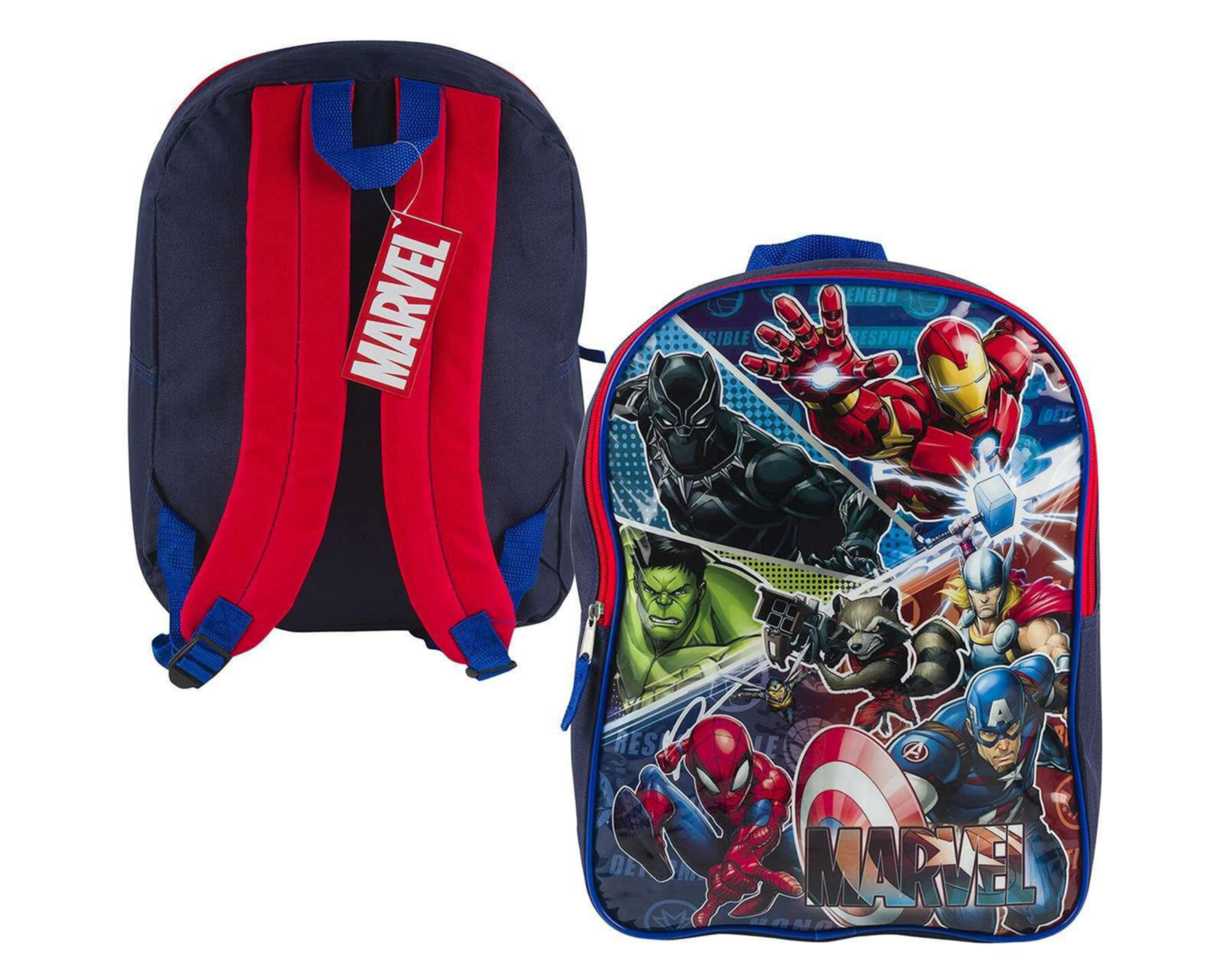 Foto 2 pulgar | Mochila Disney Avengers Azul