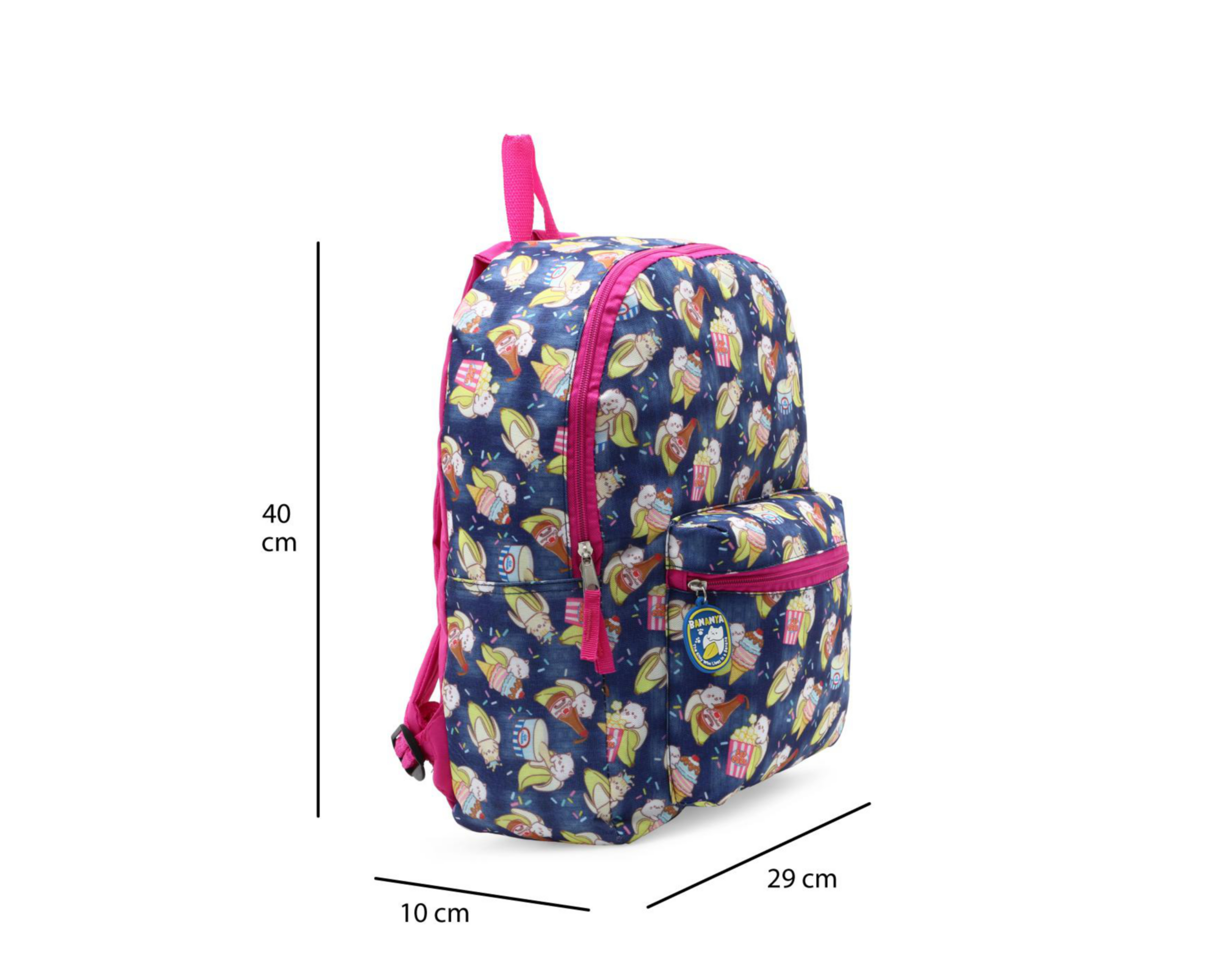 Foto 8 pulgar | Mochila Novelty Supplies Rosa