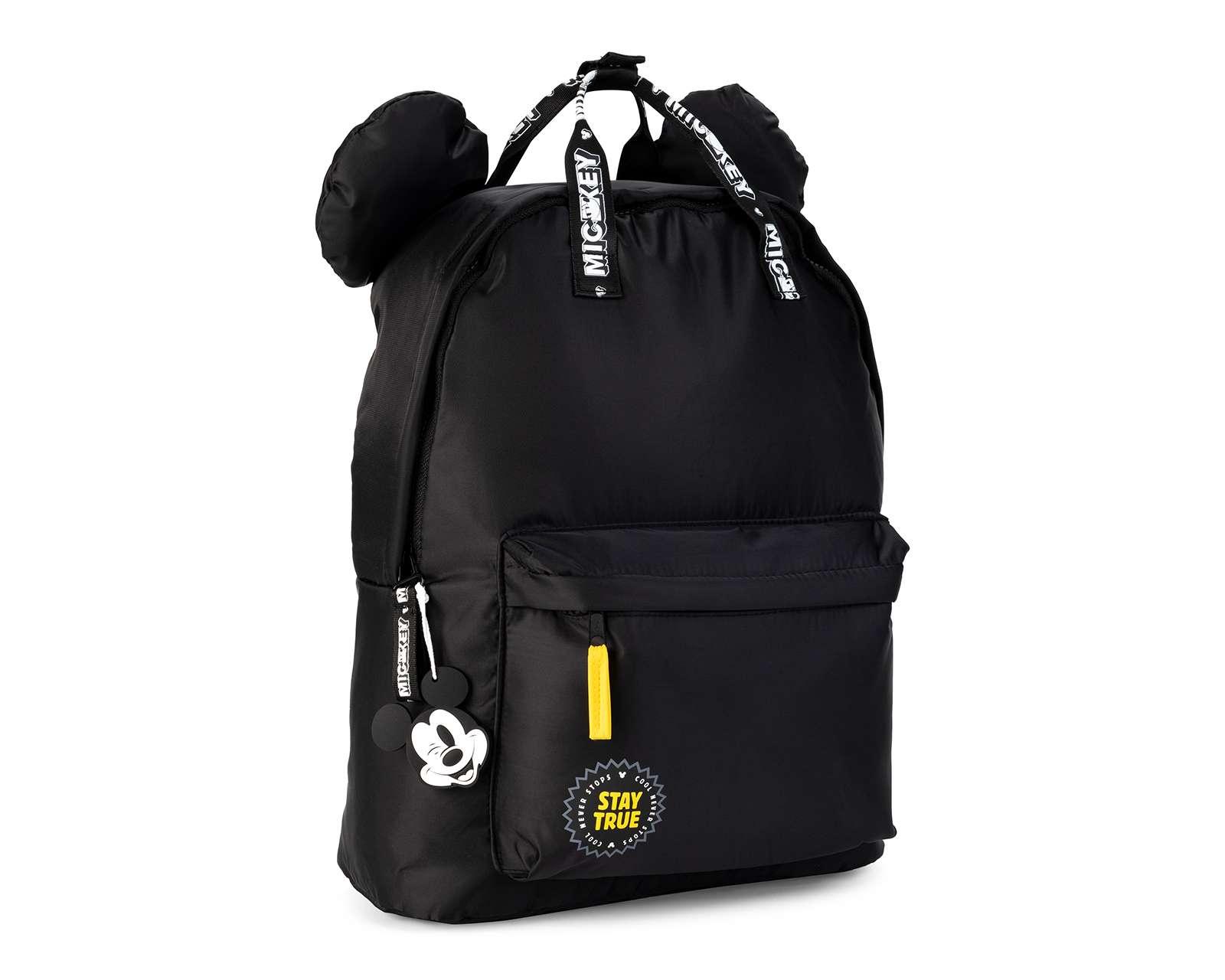 Foto 3 pulgar | Mochila Mickey Mouse Disney Negra