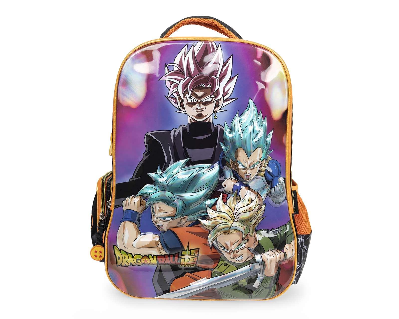 Foto 2 pulgar | Mochila Dragon Ball Negra/Anaranjada