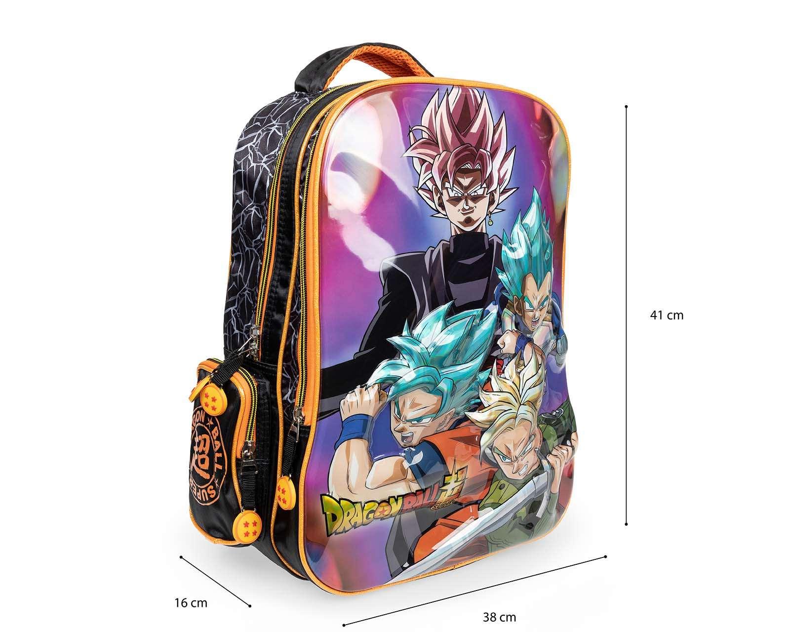 Foto 7 | Mochila Dragon Ball Negra/Anaranjada