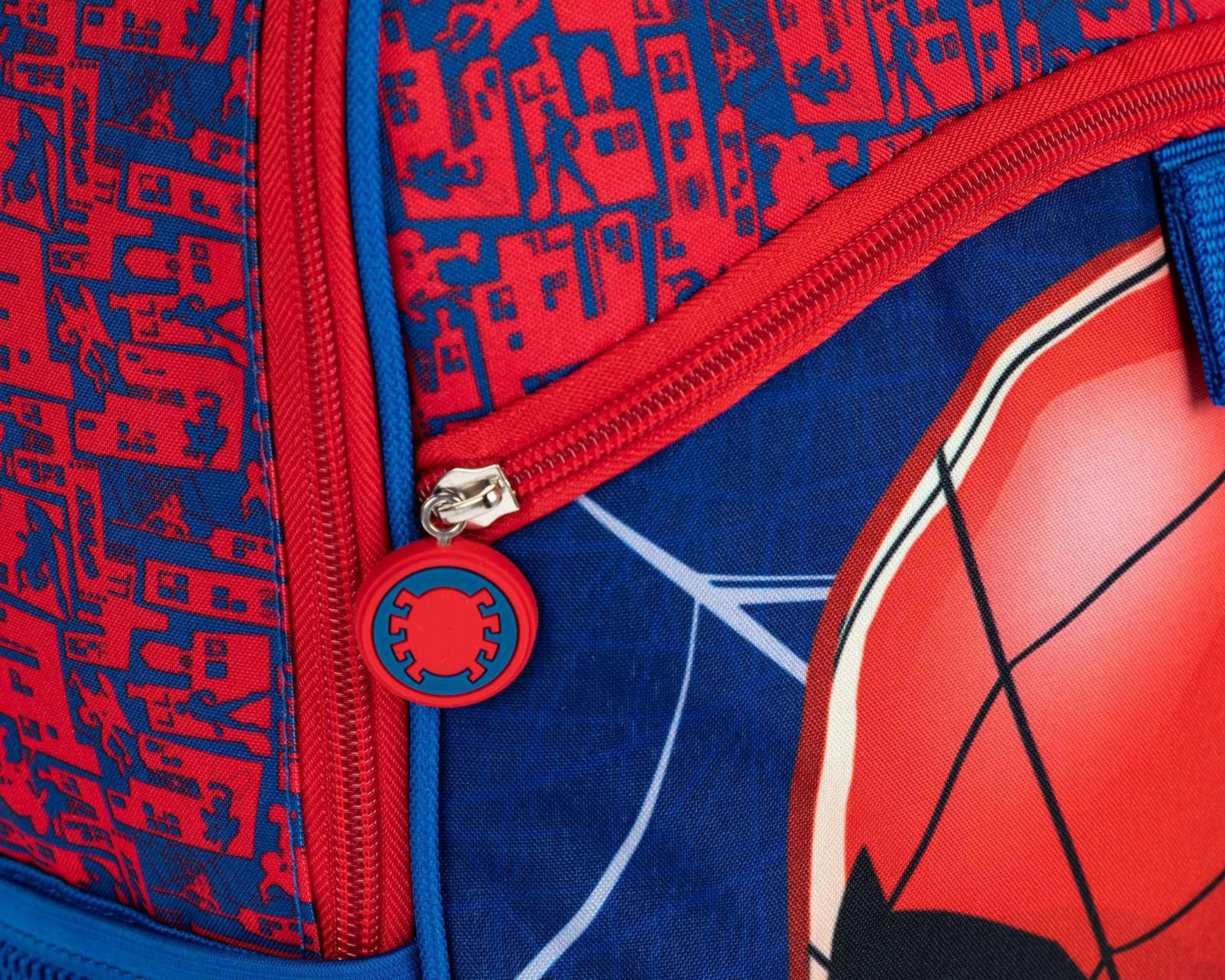 Foto 6 pulgar | Mochila Spider-Man Azul/Rojo 3 Piezas