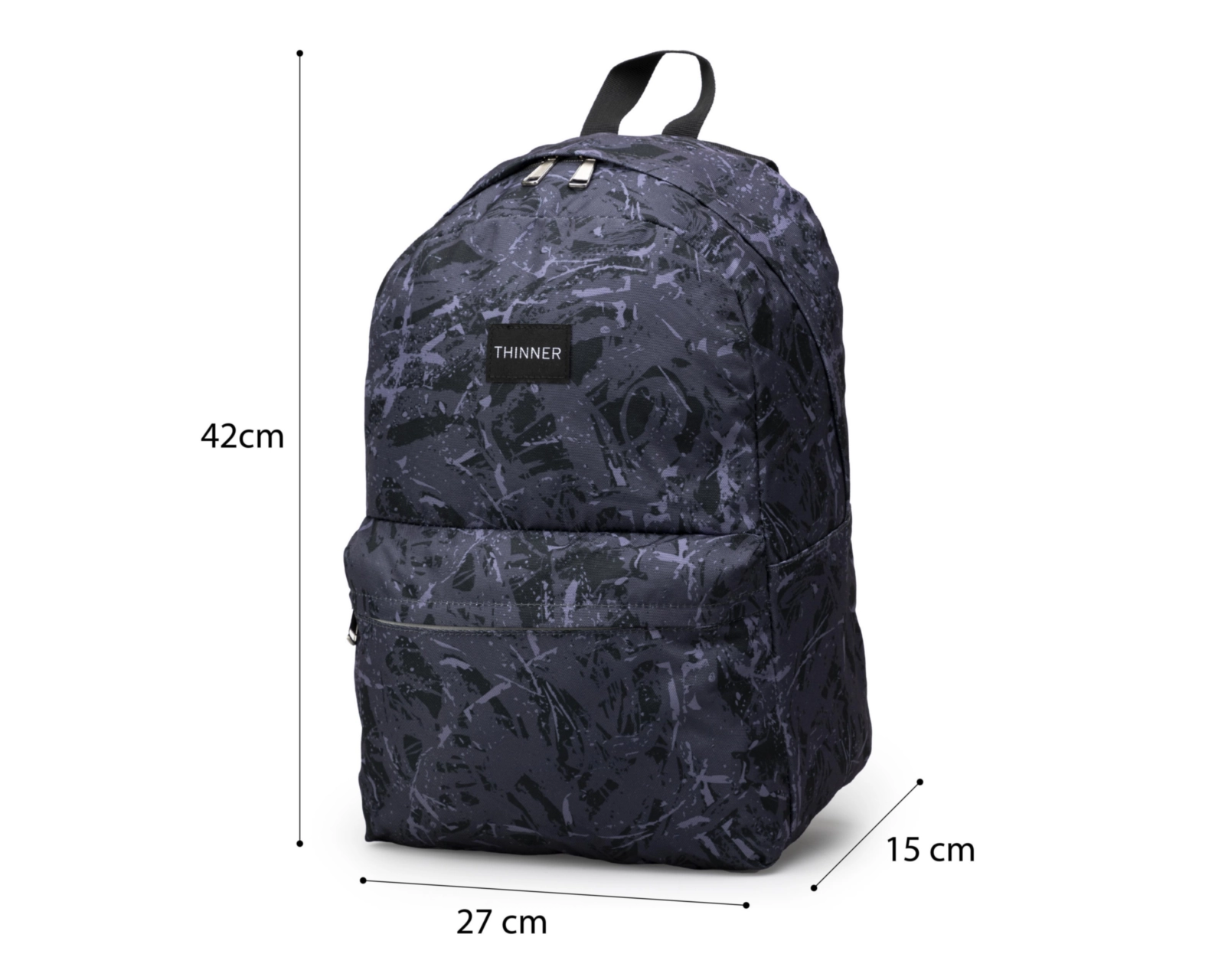 Foto 7 | Mochila Thinner Gris