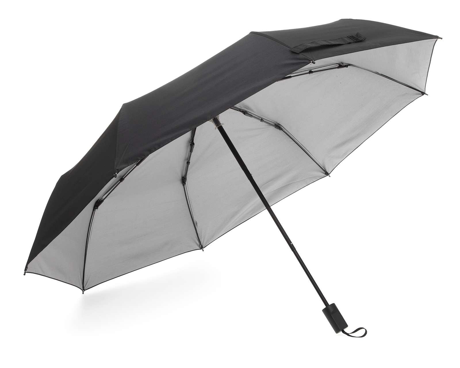 Foto 5 pulgar | Paraguas Thinner Negro Plegable