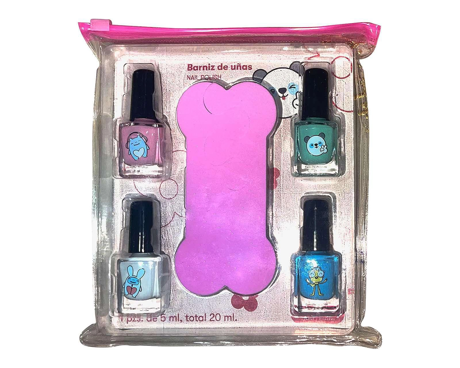 Esmalte para Uñas Minigami 4 Piezas