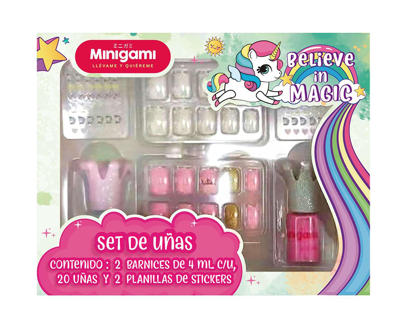 Esmalte para Uñas Minigami con Accesorios