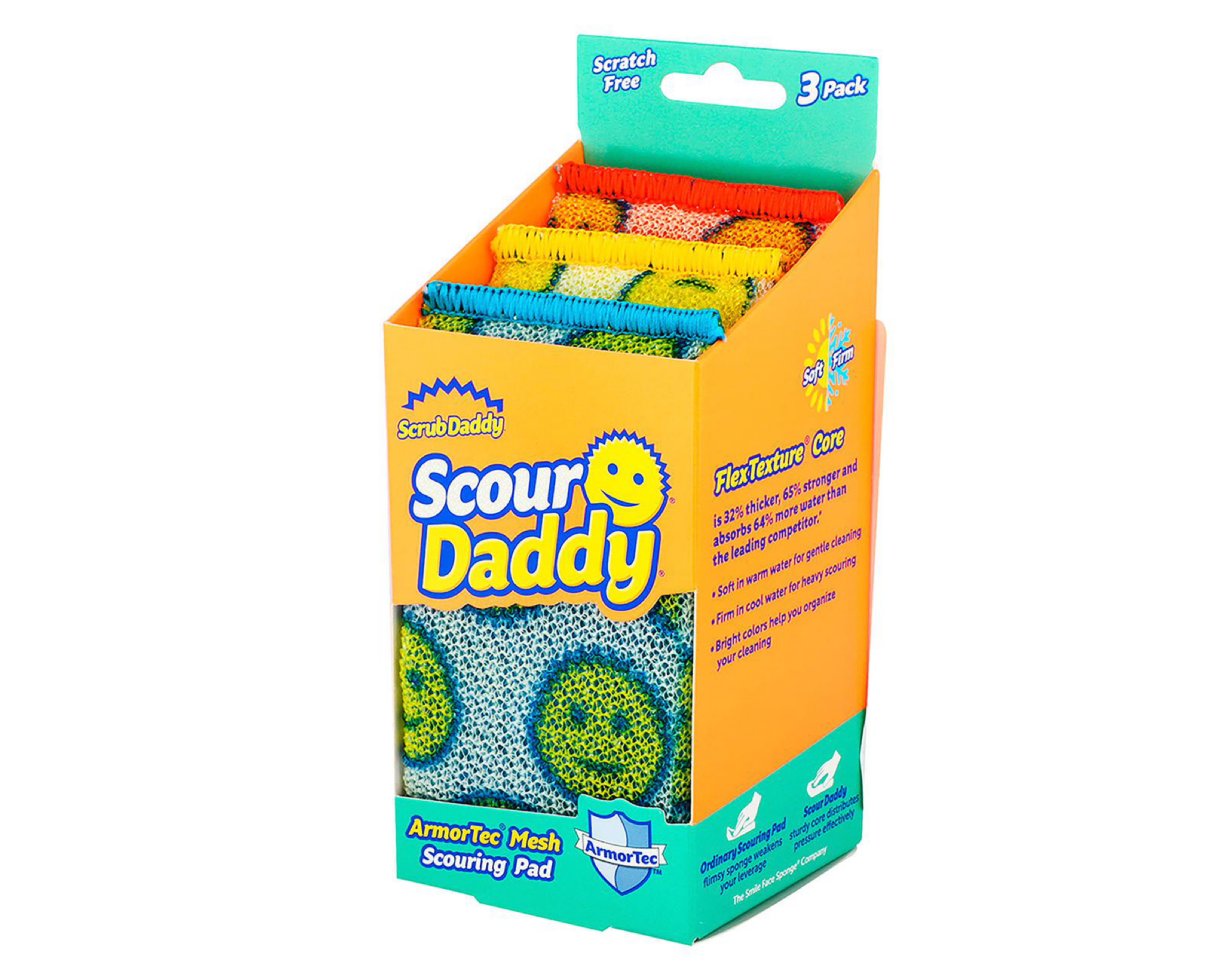 Foto 5 pulgar | Esponja para Trastes Scrub Daddy No Guarda Olores