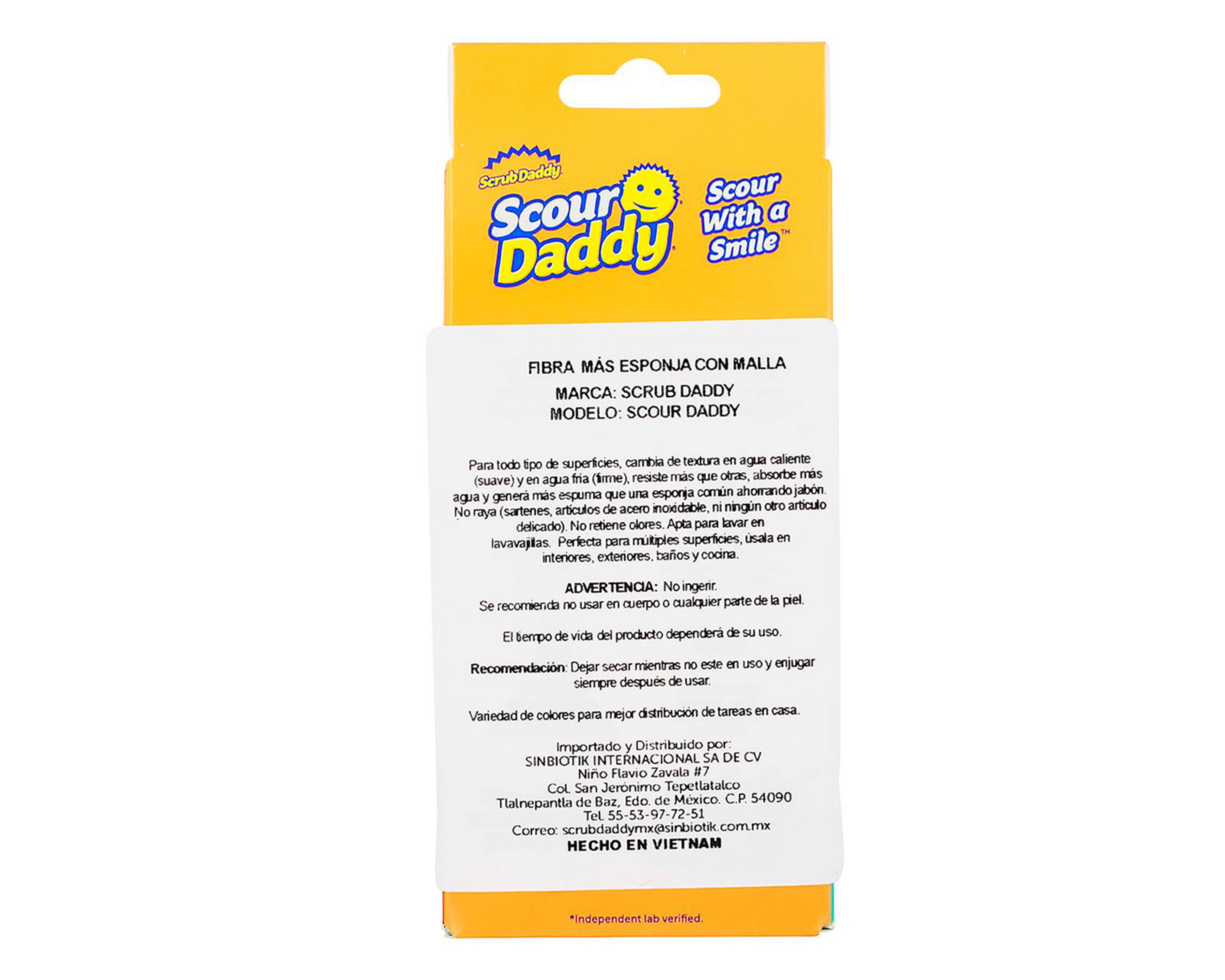 Foto 6 pulgar | Esponja para Trastes Scrub Daddy No Guarda Olores