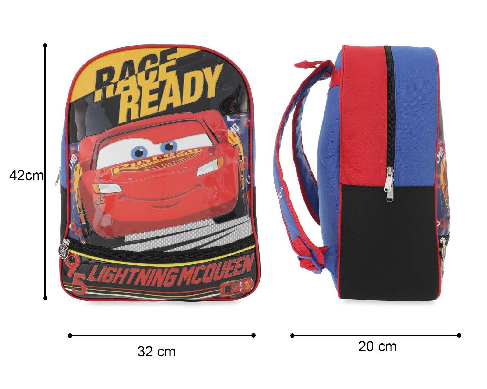 Foto 6 pulgar | Mochila Disney Cars Rojo