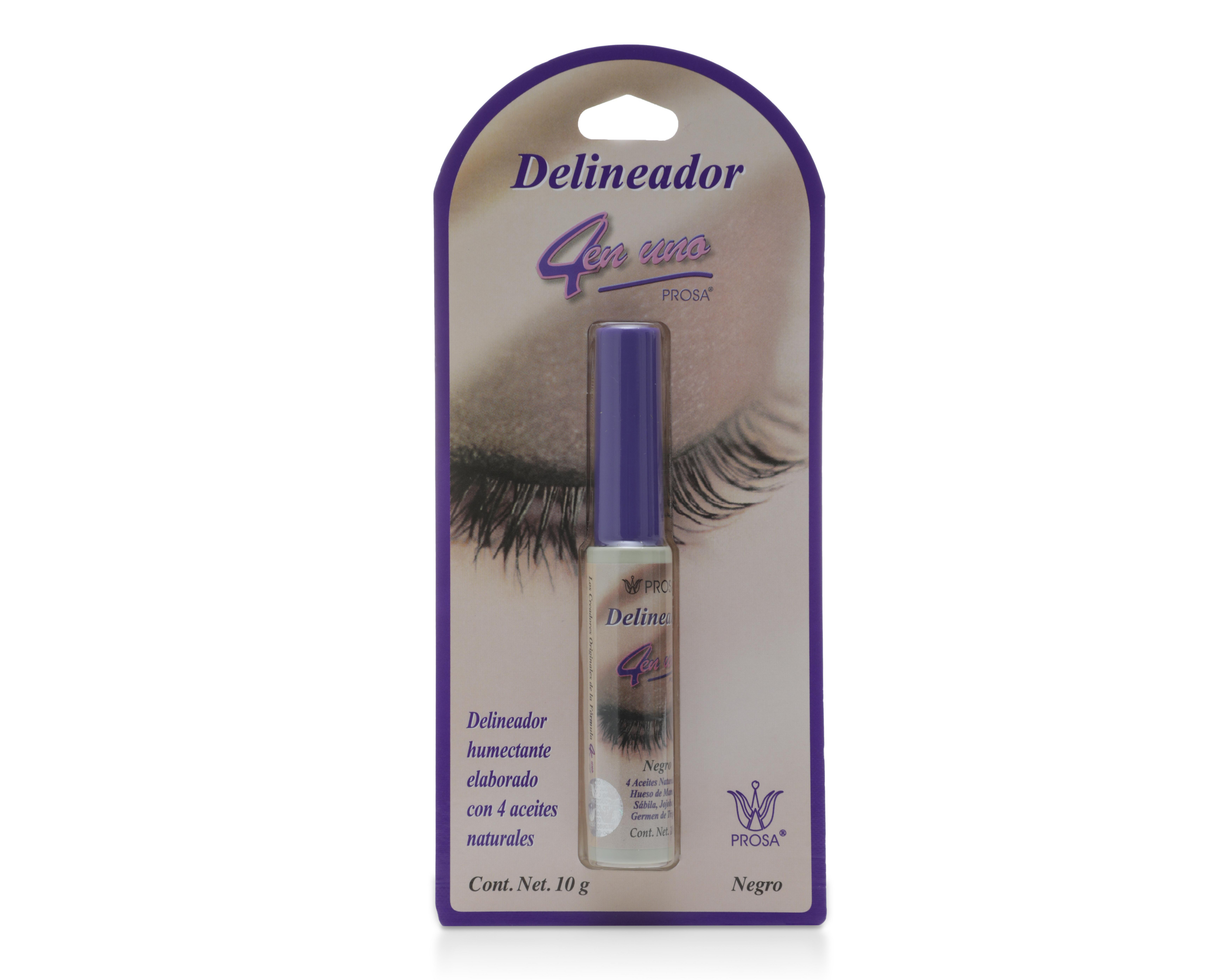 Delineador Prosa Negro 4 en 1 $69