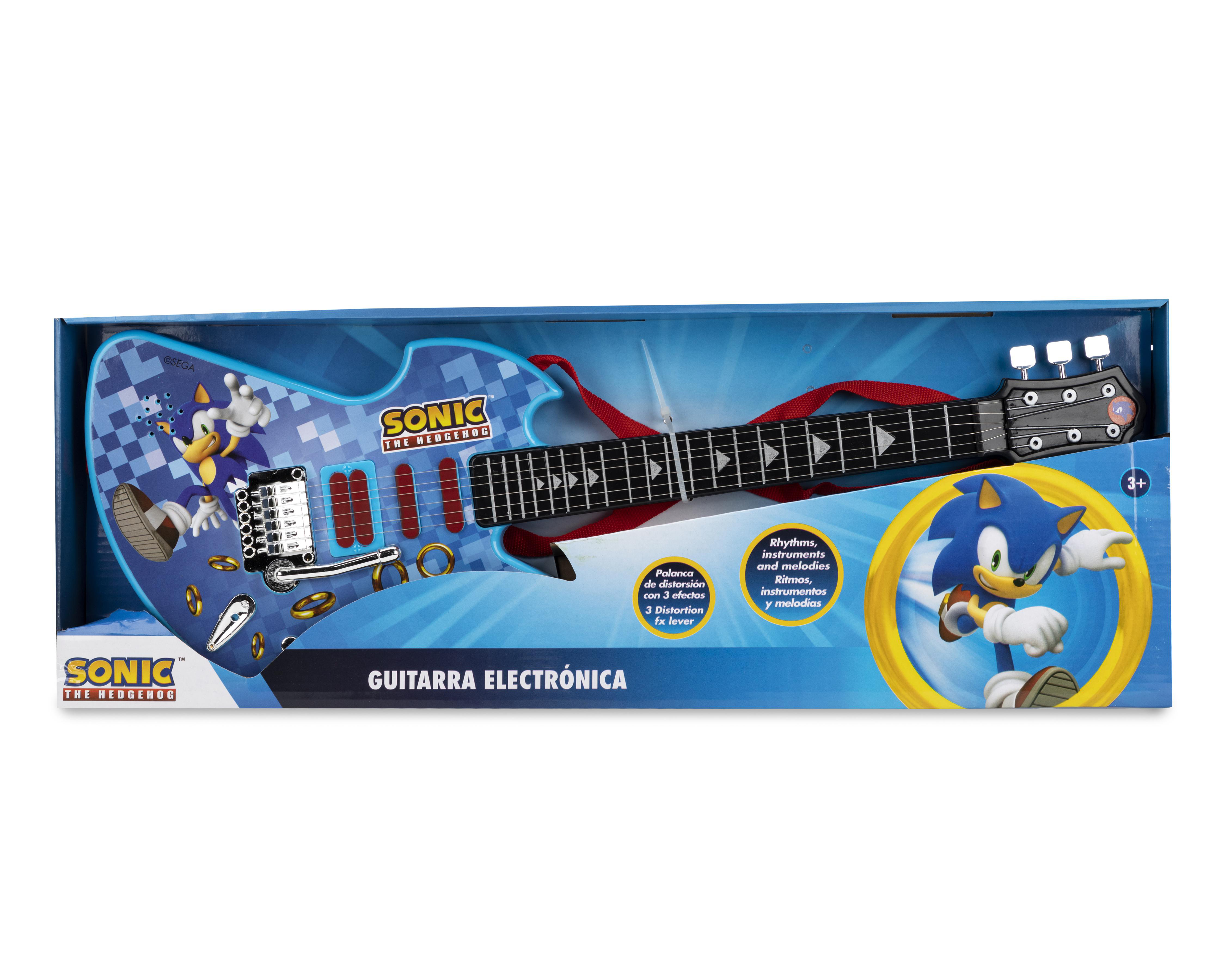 Guitarra Electrónica Sonic The Hedgehog