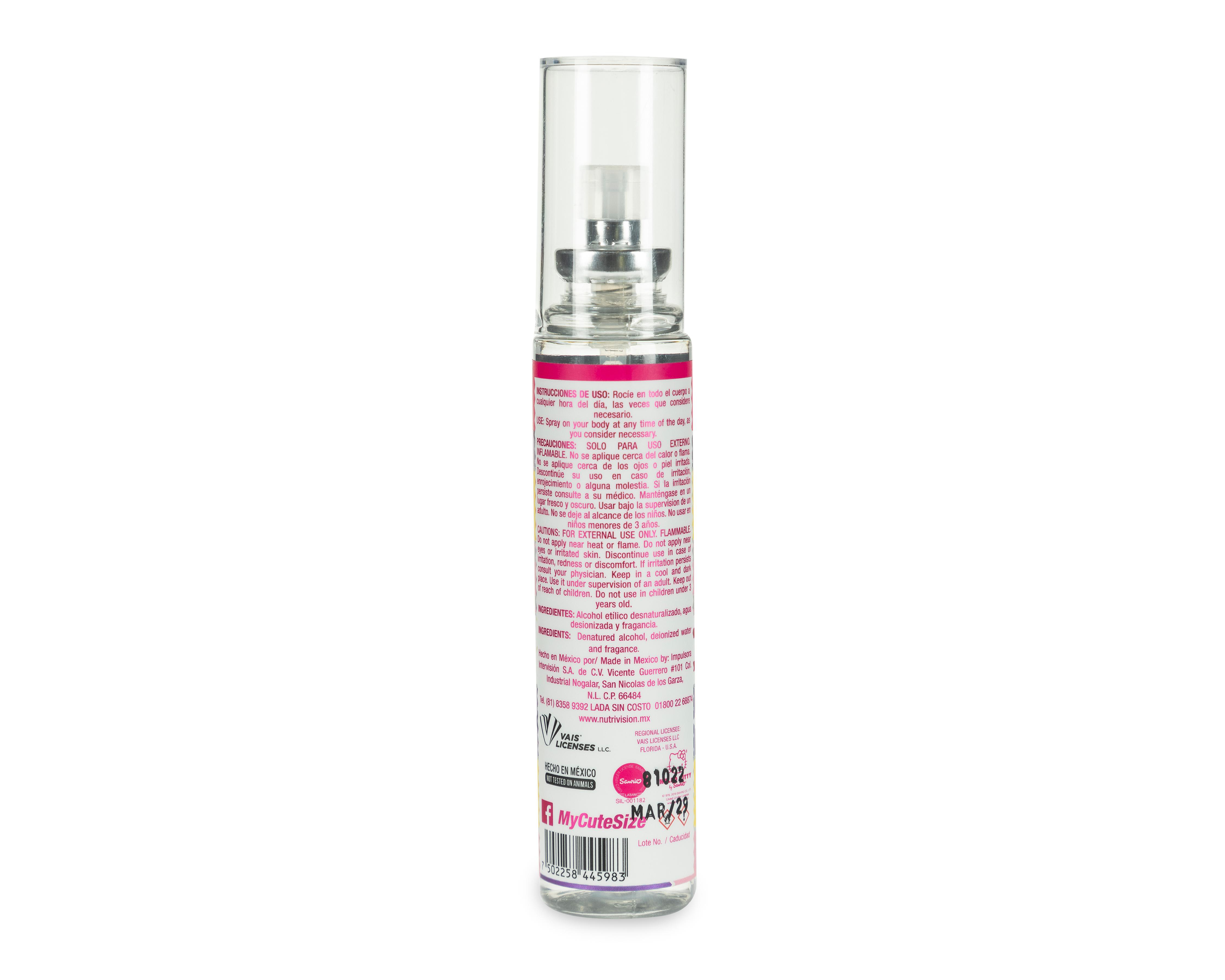 Foto 2 | Loción para Niña Hello Kitty CuteSize 60 ml