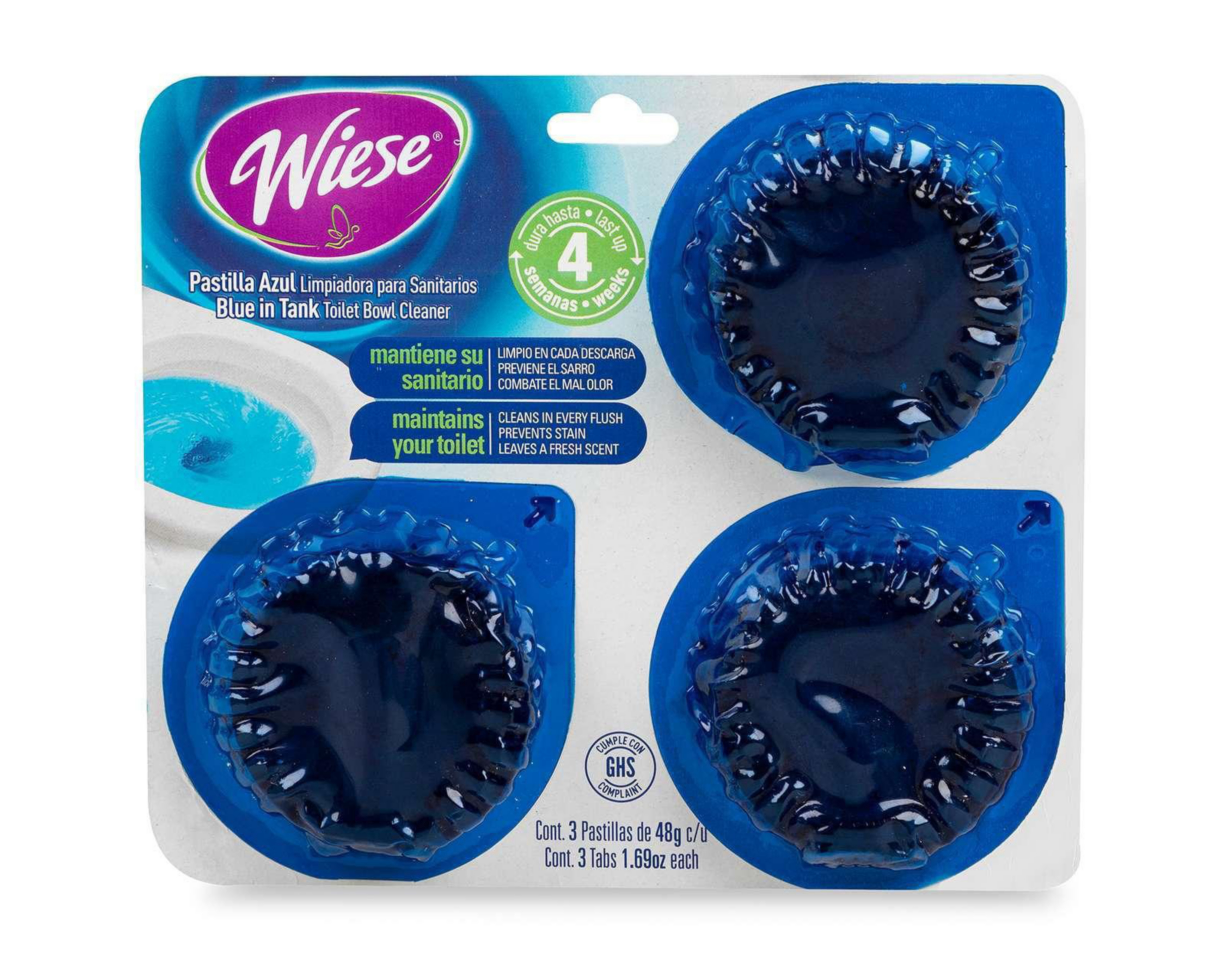 Pastillas para Baño Wiese 3 Piezas