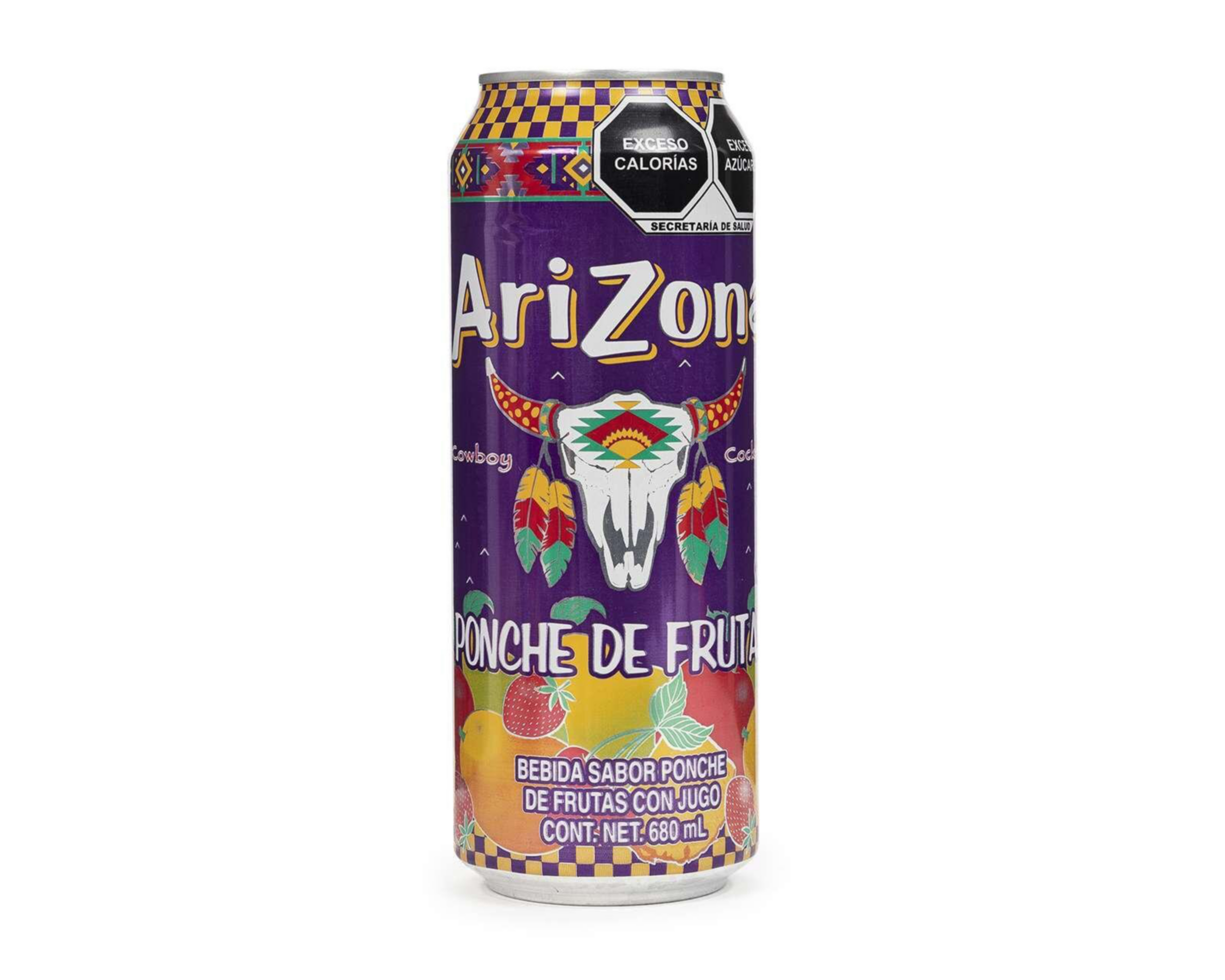 Foto 3 pulgar | Bebida Arizona Sabor Ponche de Frutas 3 Piezas