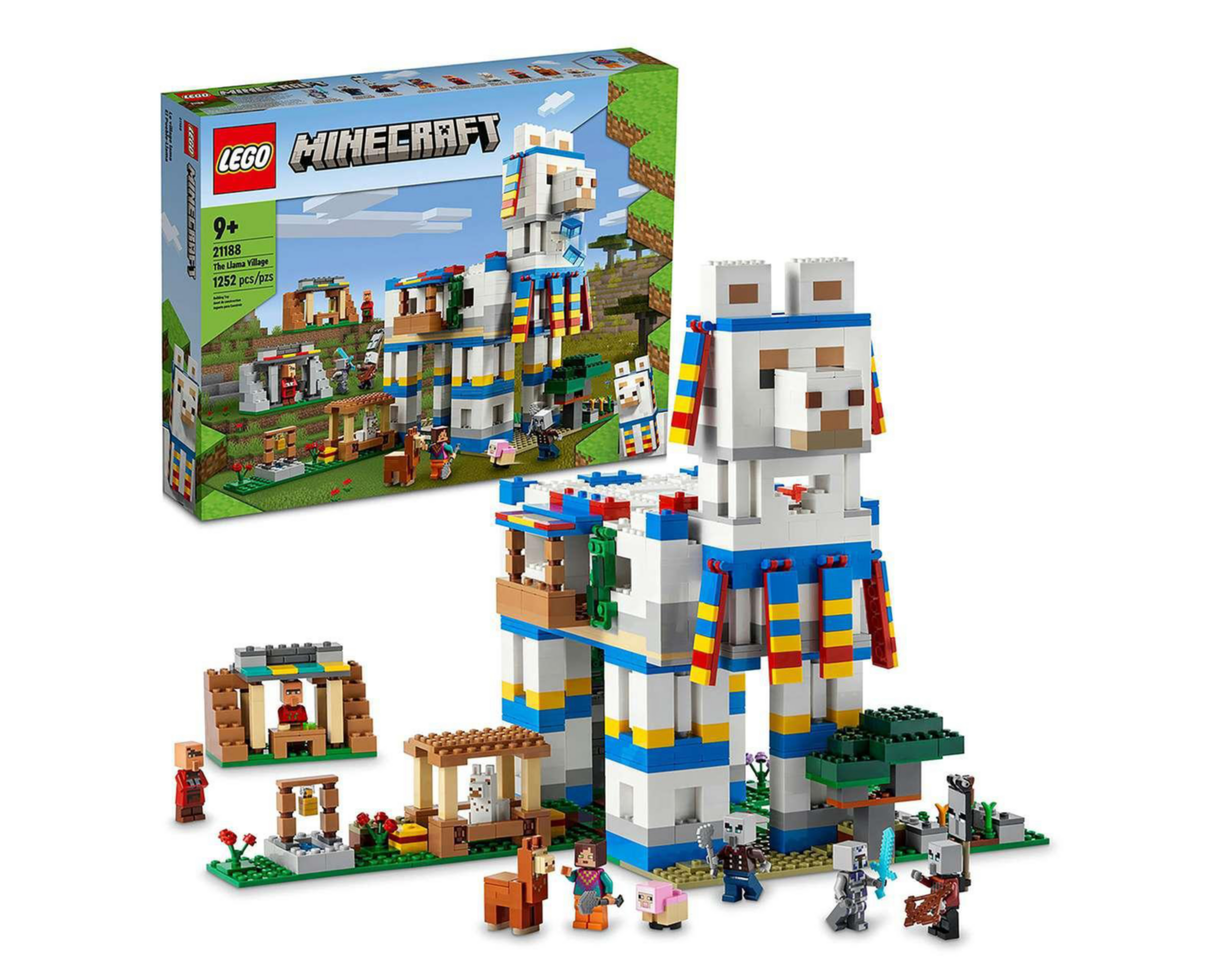 LEGO Minecraft: El Pueblo Llama