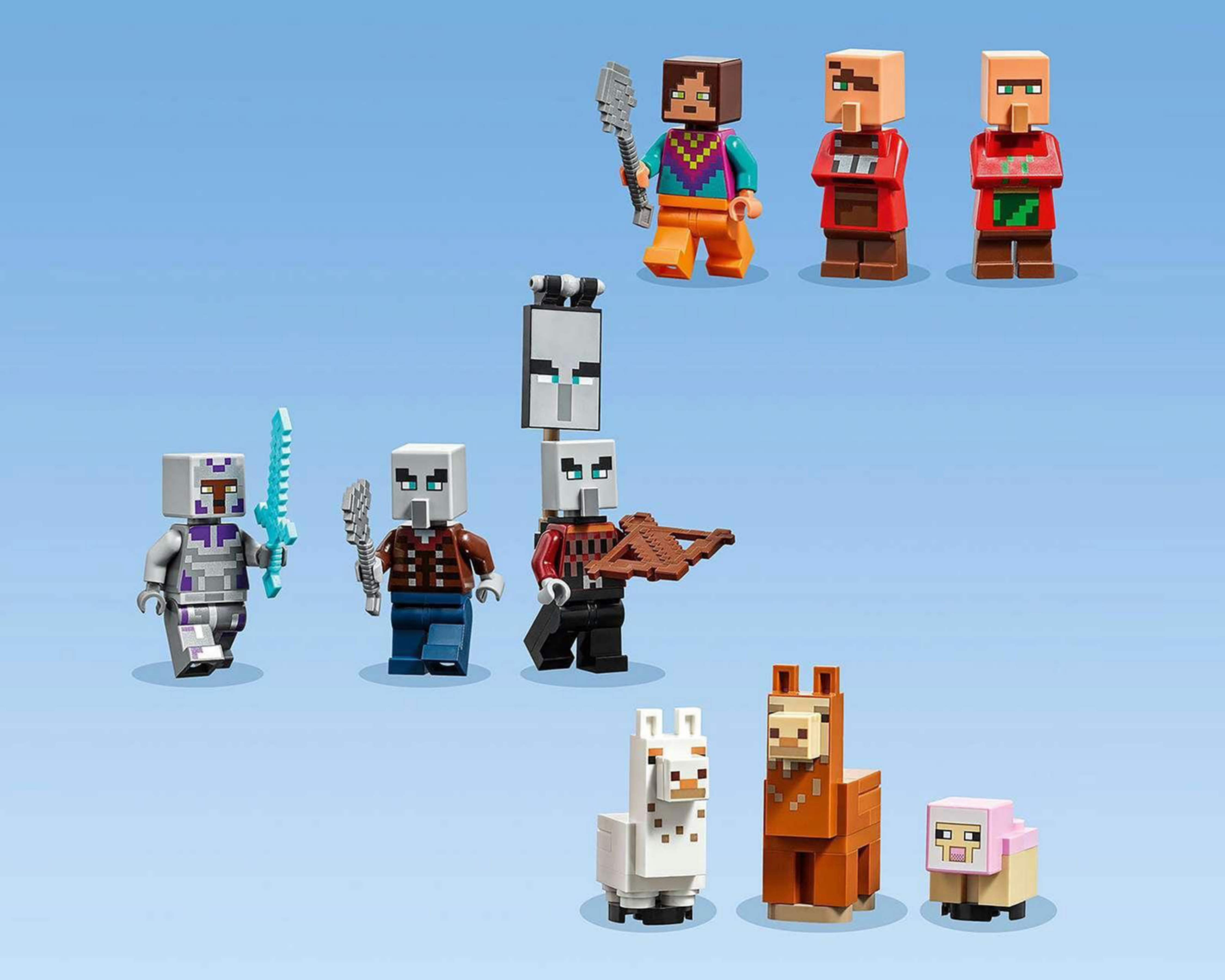 Foto 6 | LEGO Minecraft: El Pueblo Llama