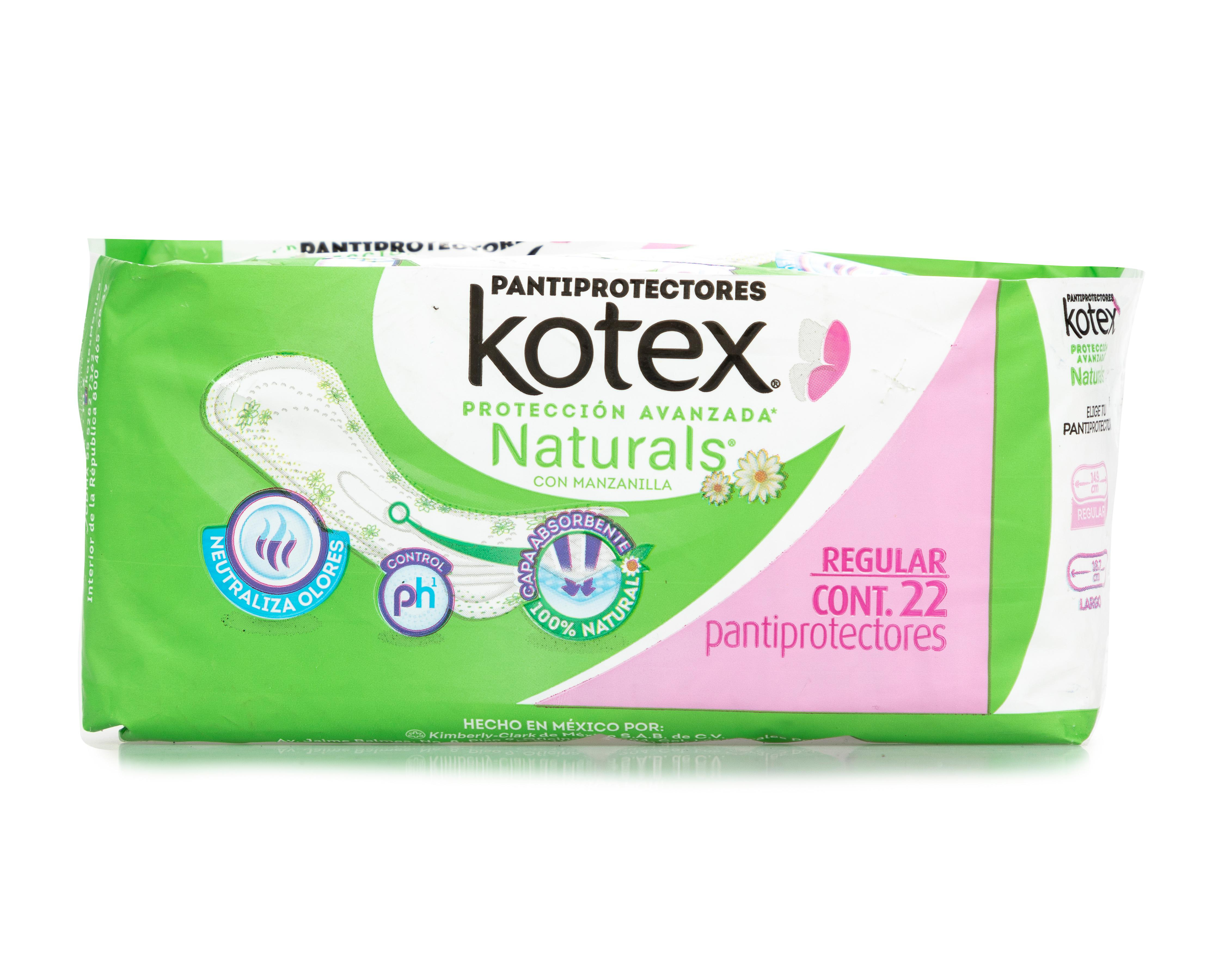 Foto 1 | Pantiprotectores Kotex 22 Piezas