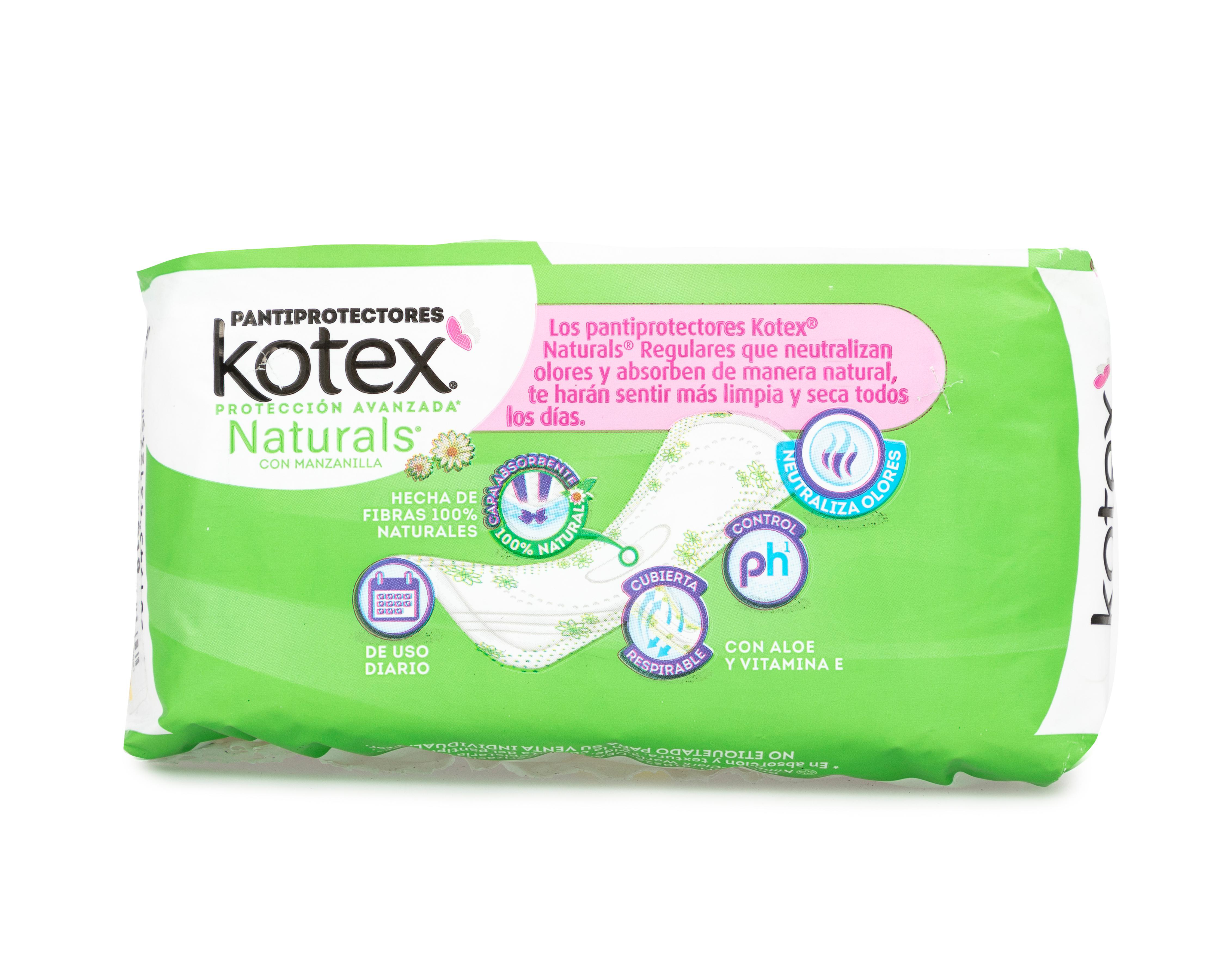 Foto 2 | Pantiprotectores Kotex 22 Piezas