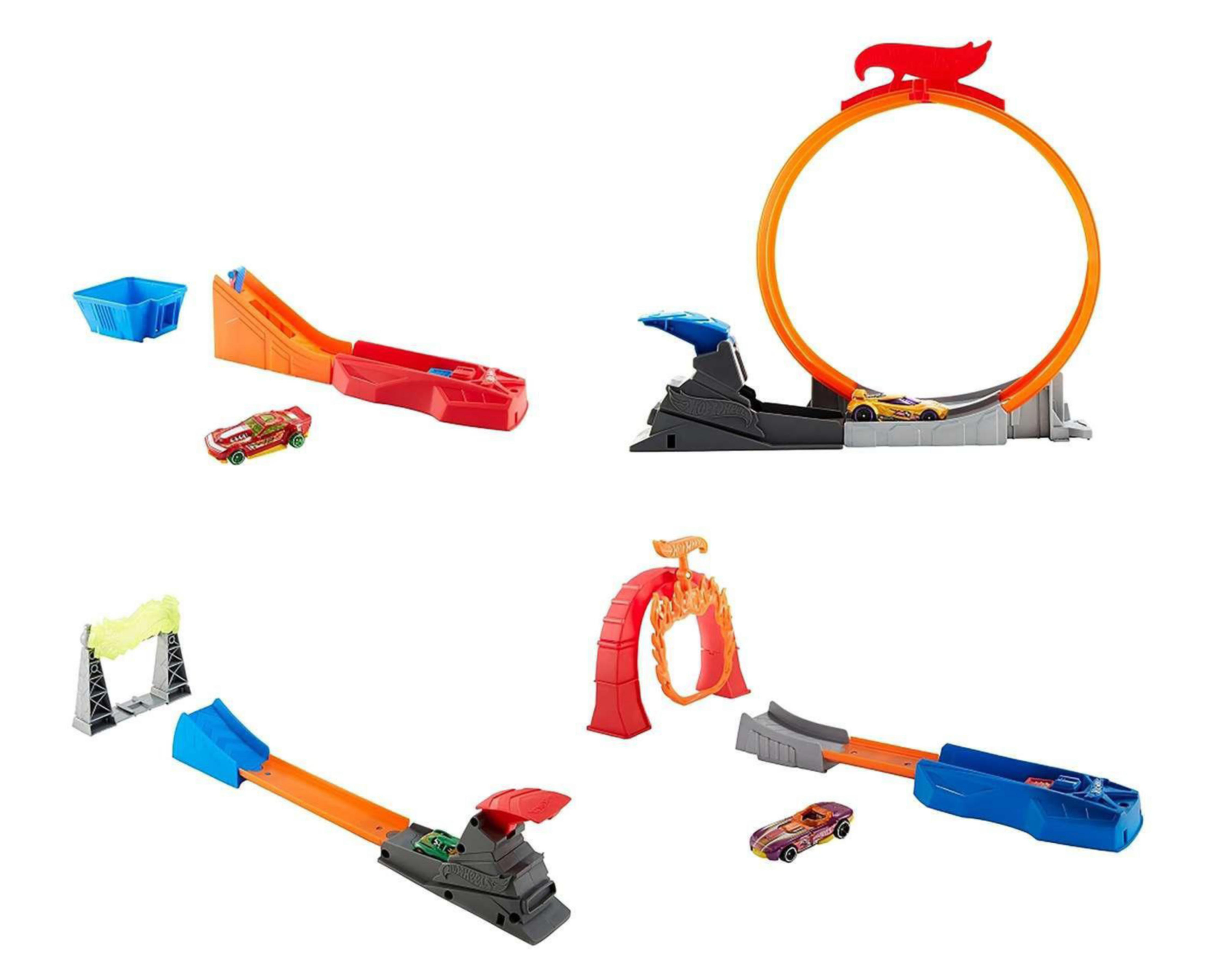 Autopista Hot Wheels Acrobacias 1 Set $209