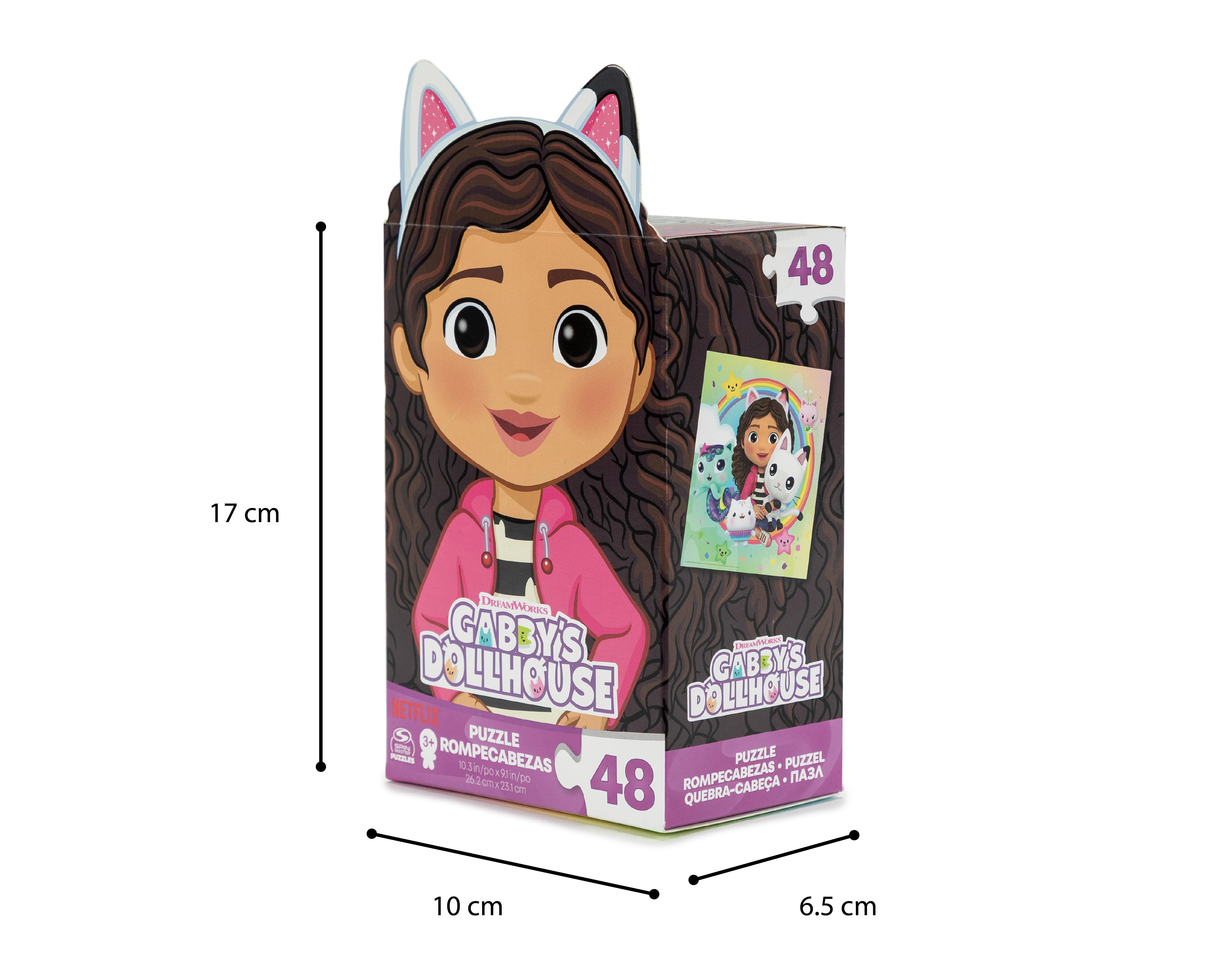 Foto 4 | Rompecabezas Gabby Gabby's Dollhouse 48 Piezas