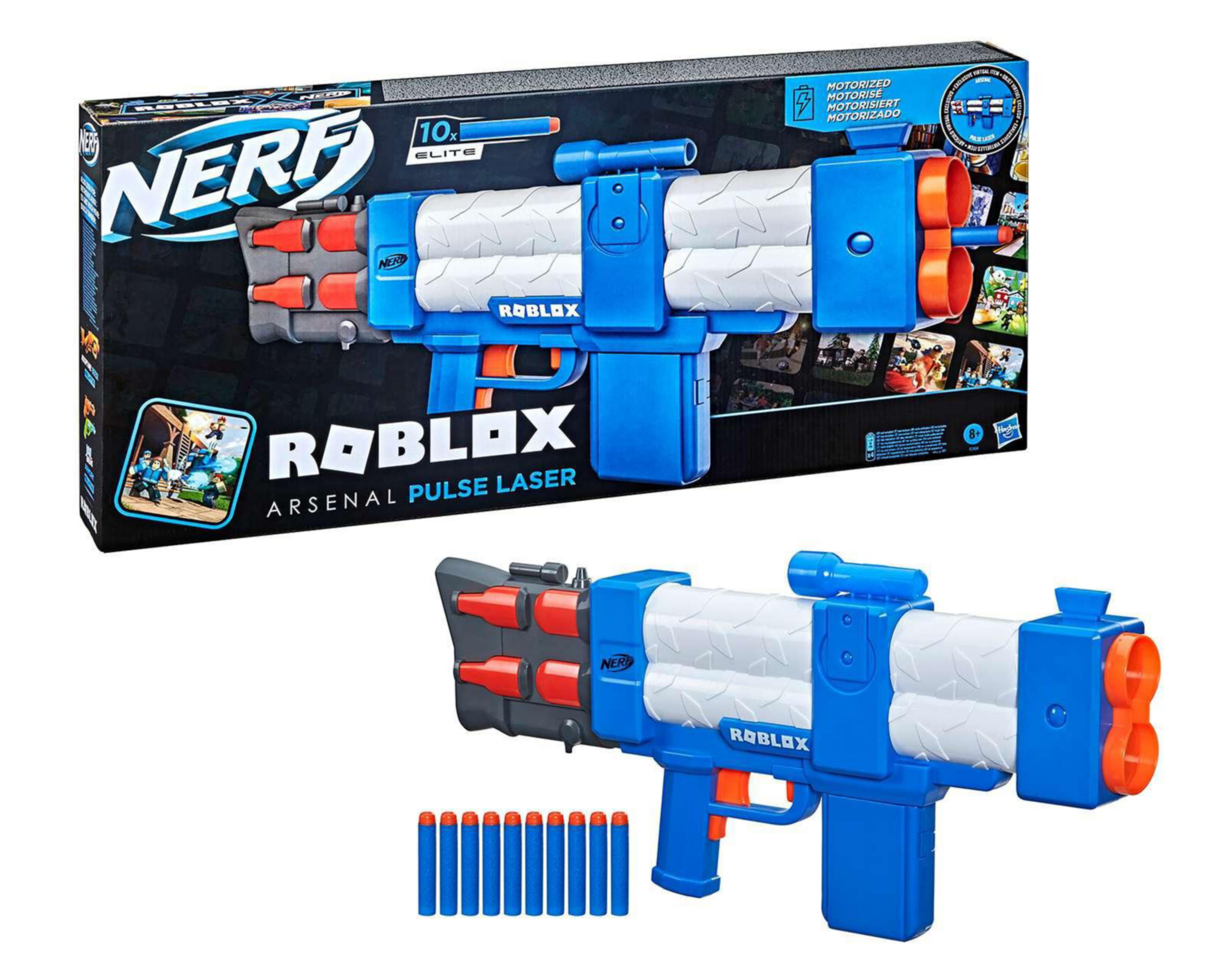 Foto 2 pulgar | Lanzador Nerf Roblox Arsenal Purse