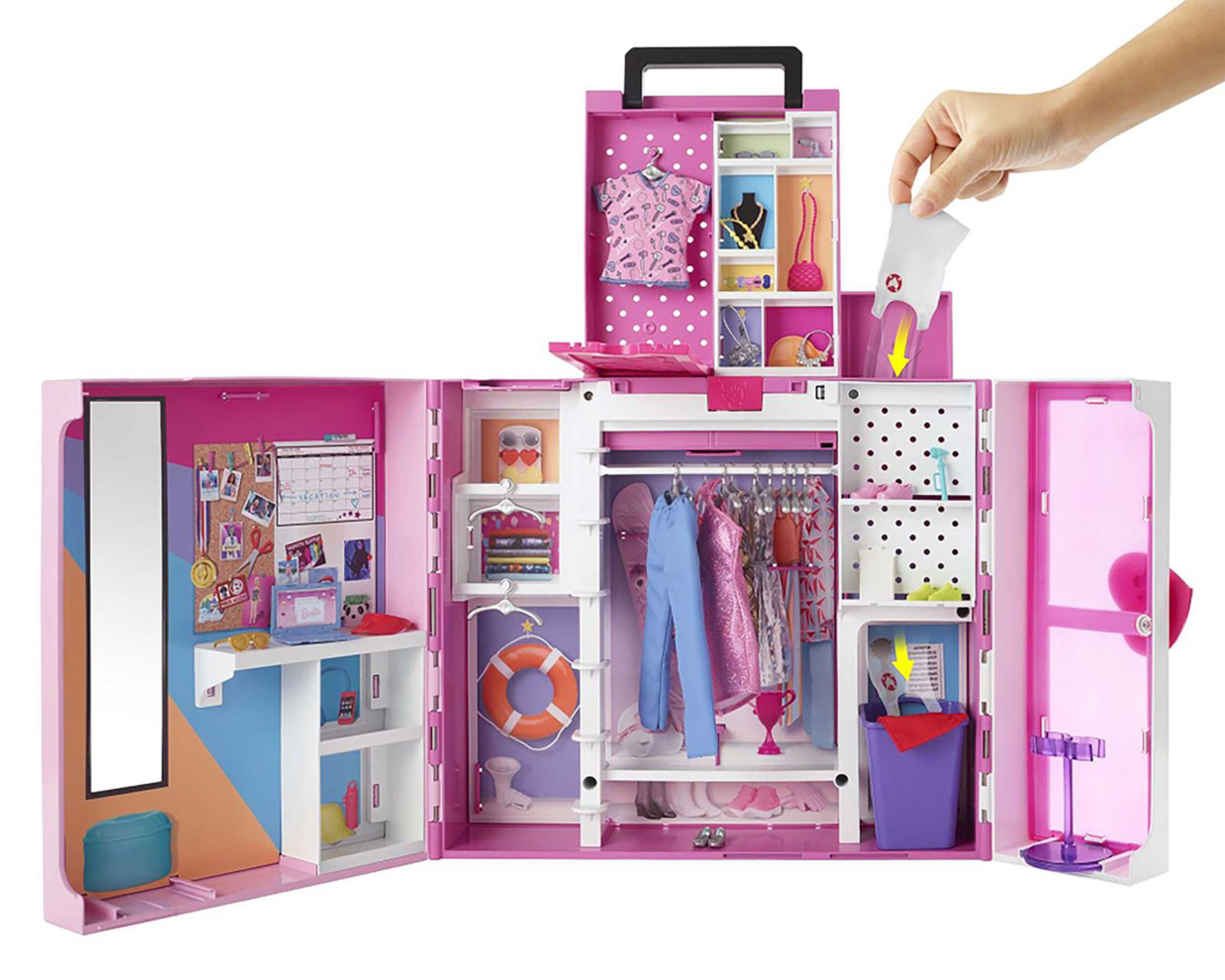 Foto 7 pulgar | Muñeca Barbie Dream Closet