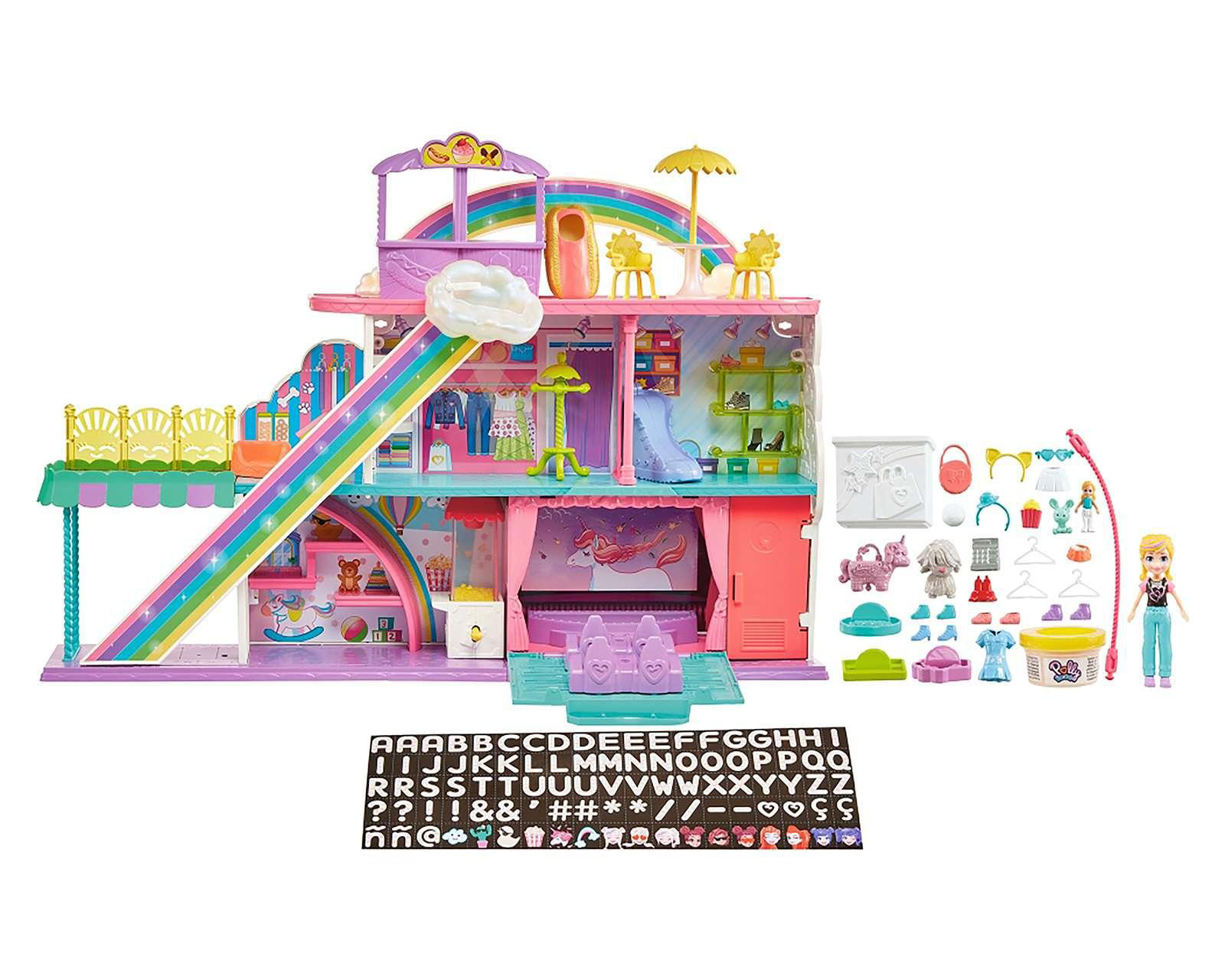 Centro Comercial Polly Pocket Dulces Sorpresa