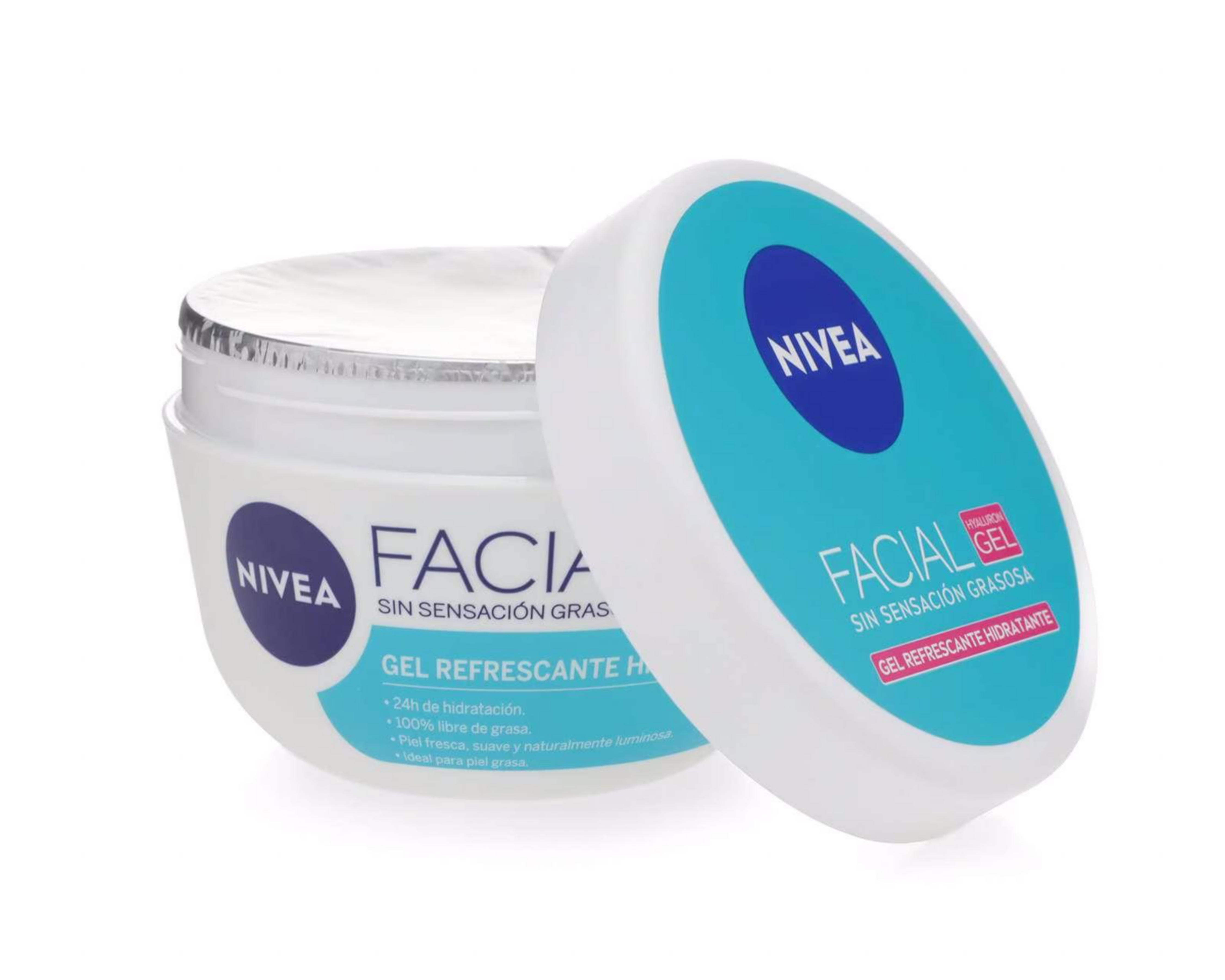 Foto 3 pulgar | Gel Facial con Ácido Hialurónico Nivea 200 ml