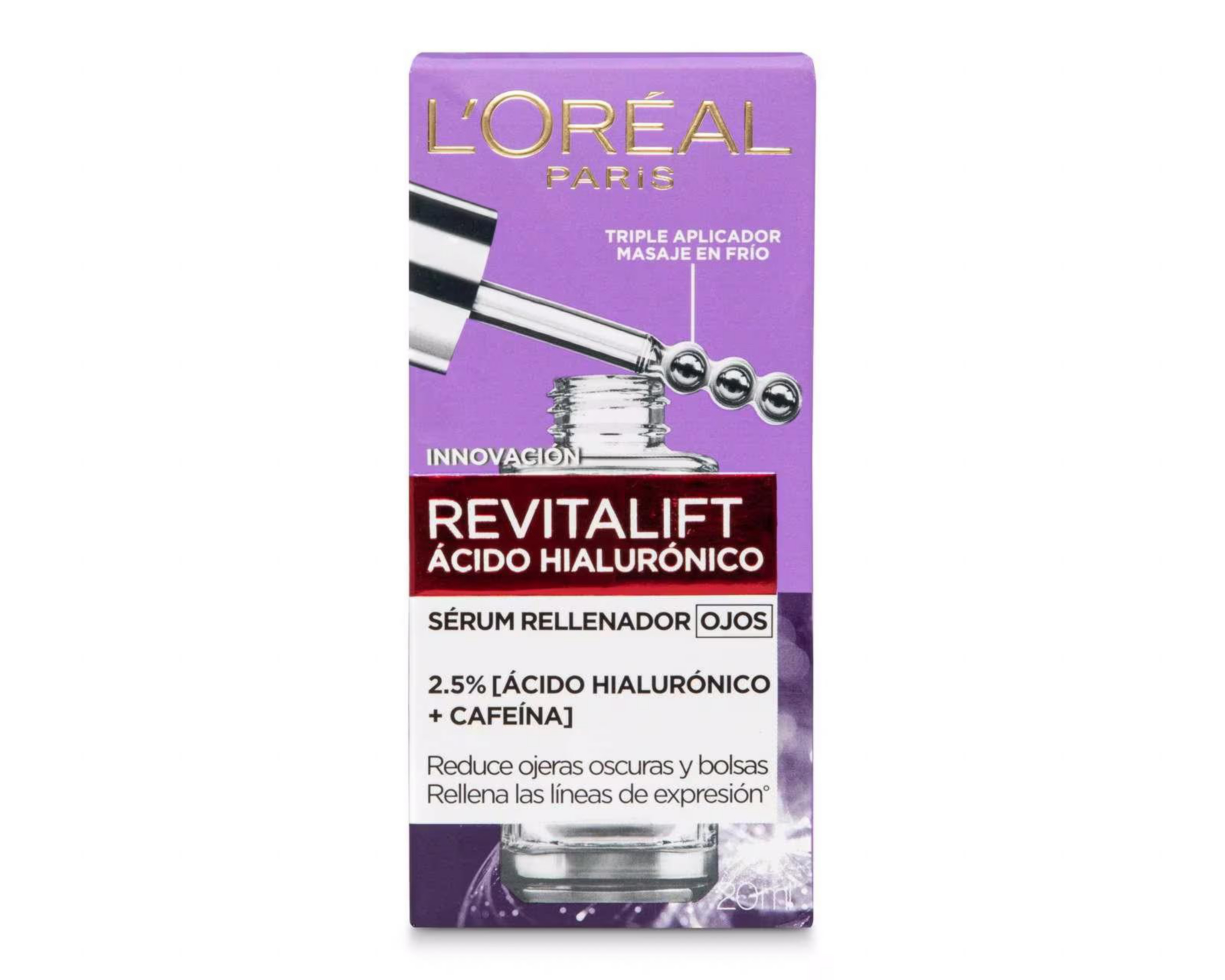 Foto 5 pulgar | Sérum para Ojos Rellenador con Ácido Hialurónico Revitalift 20 ml