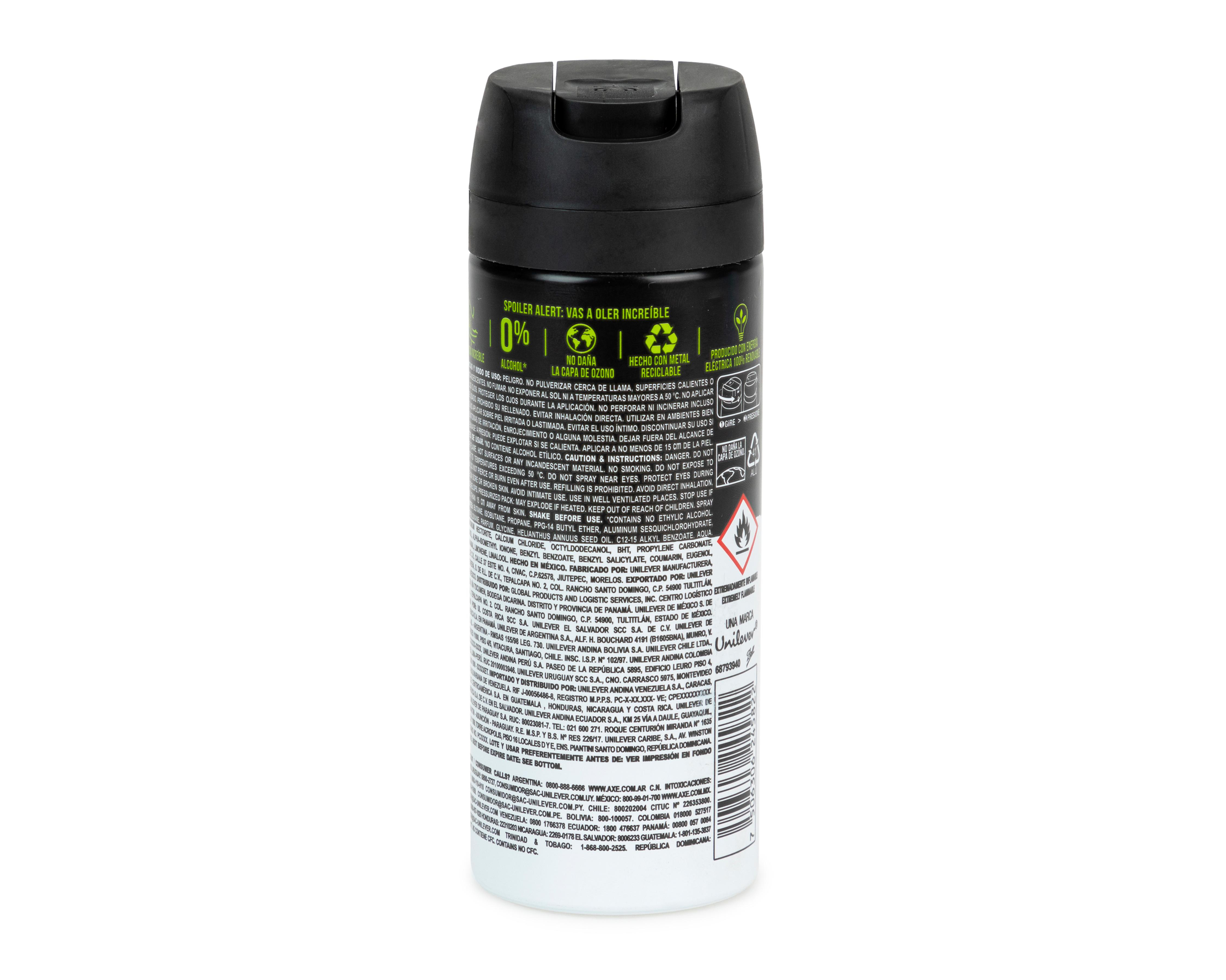 Foto 3 pulgar | Desodorante Axe en Aerosol Epic Fresh 88 g