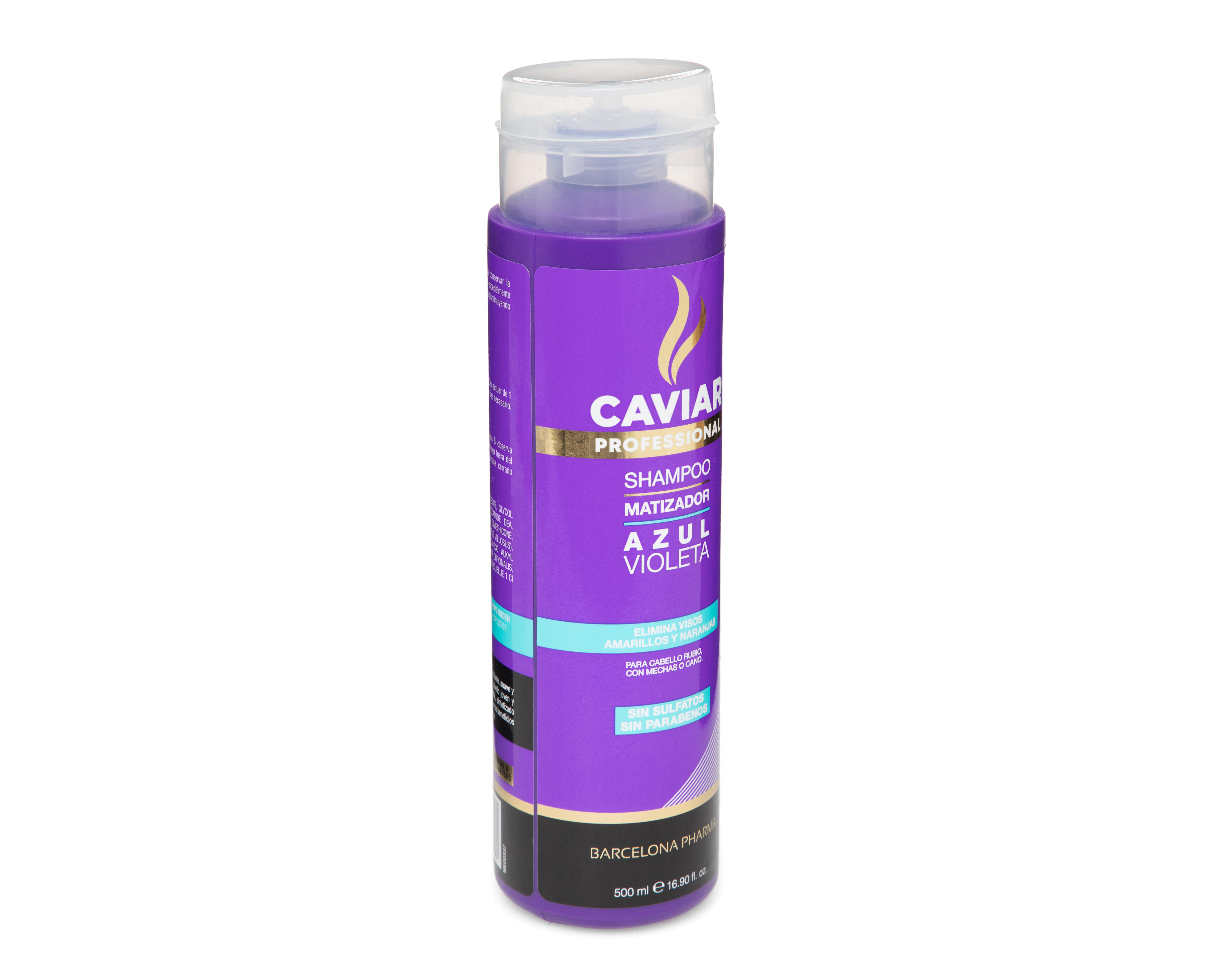 Foto 3 pulgar | Shampoo Barcelona Pharma Caviar Professional Matizador 500 ml