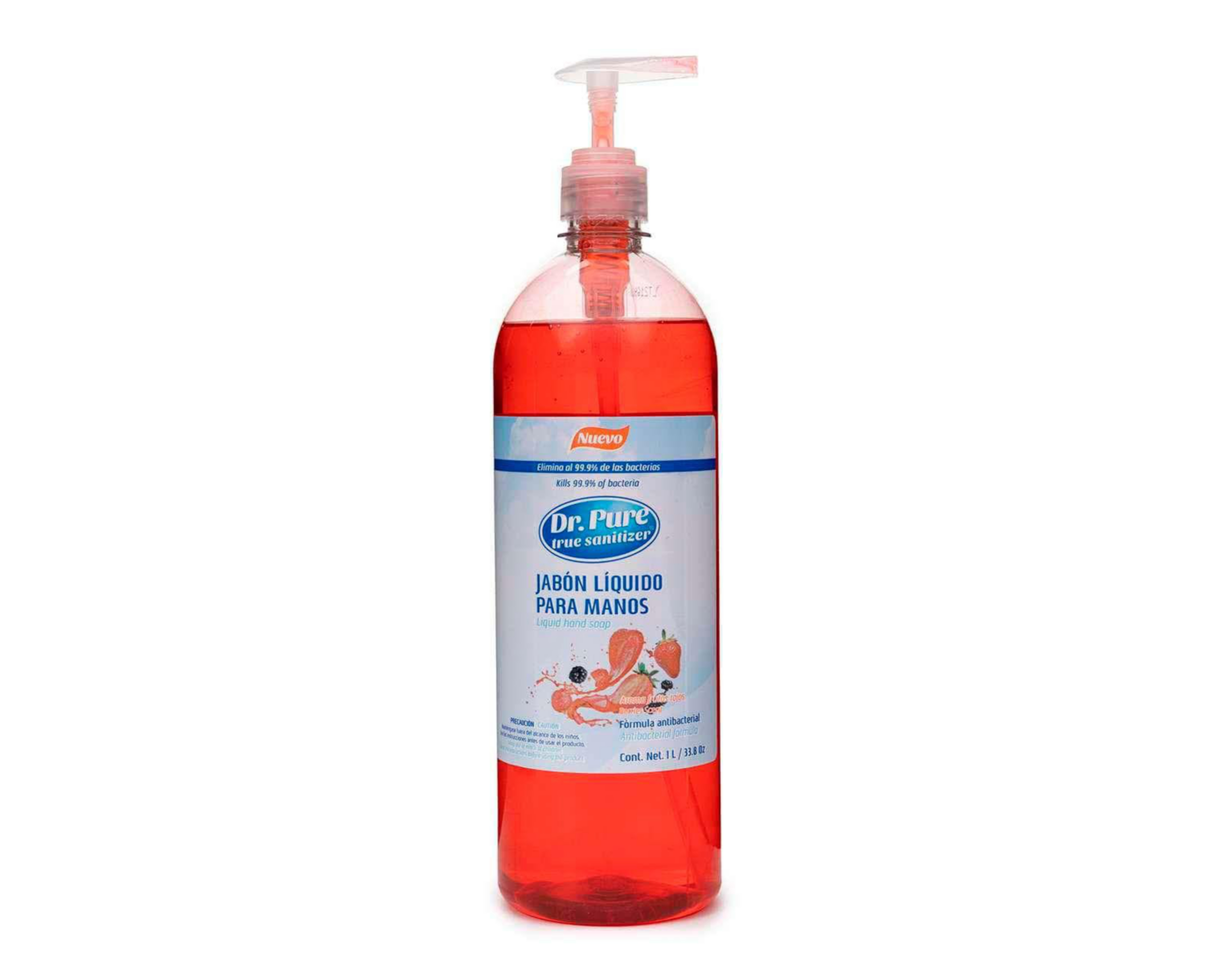 Jabón Líquido Dr.Pure para Manos Antibacterial 1 l