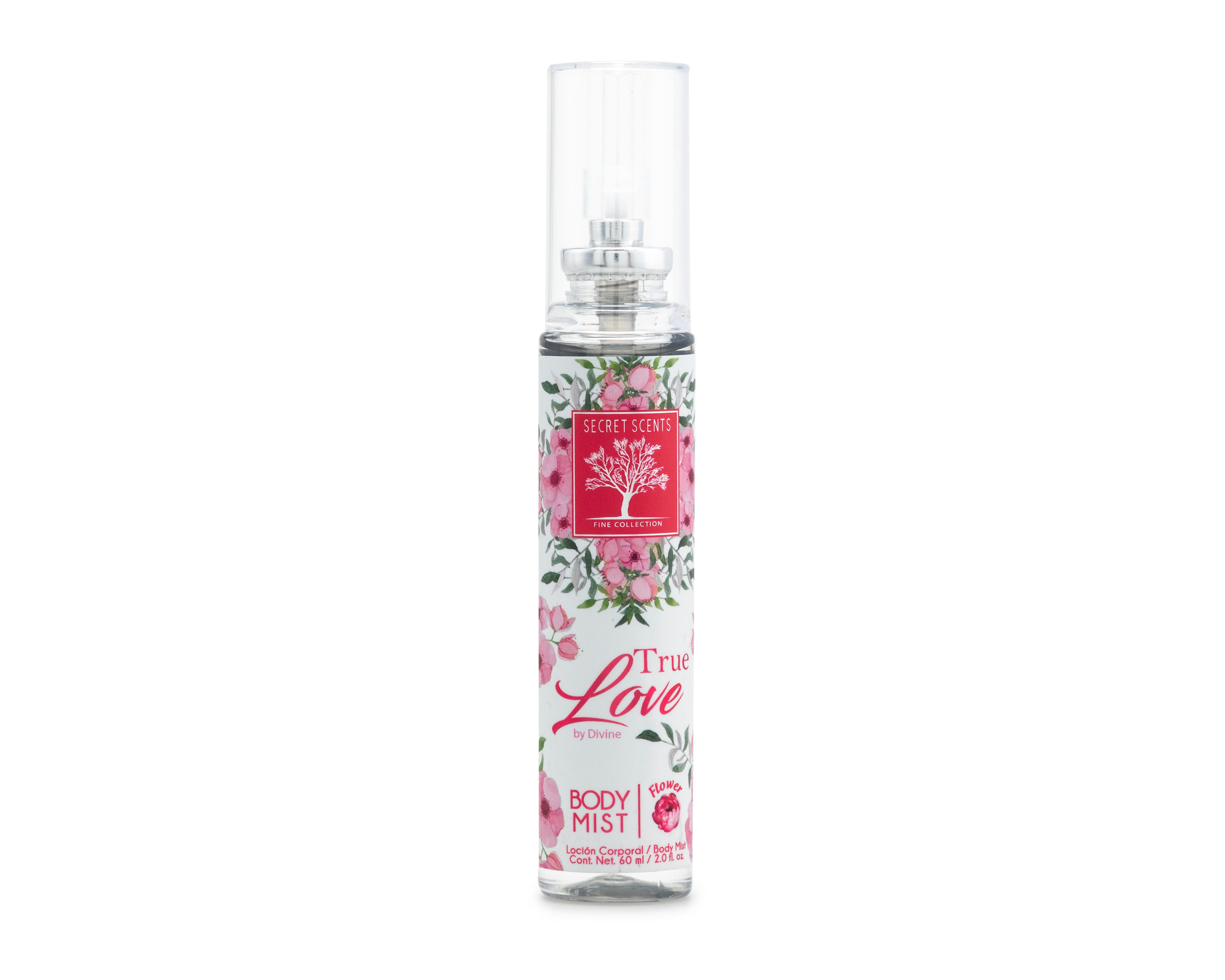 Foto 2 pulgar | Loción Corporal Secret Scents True Love Flower 60 ml