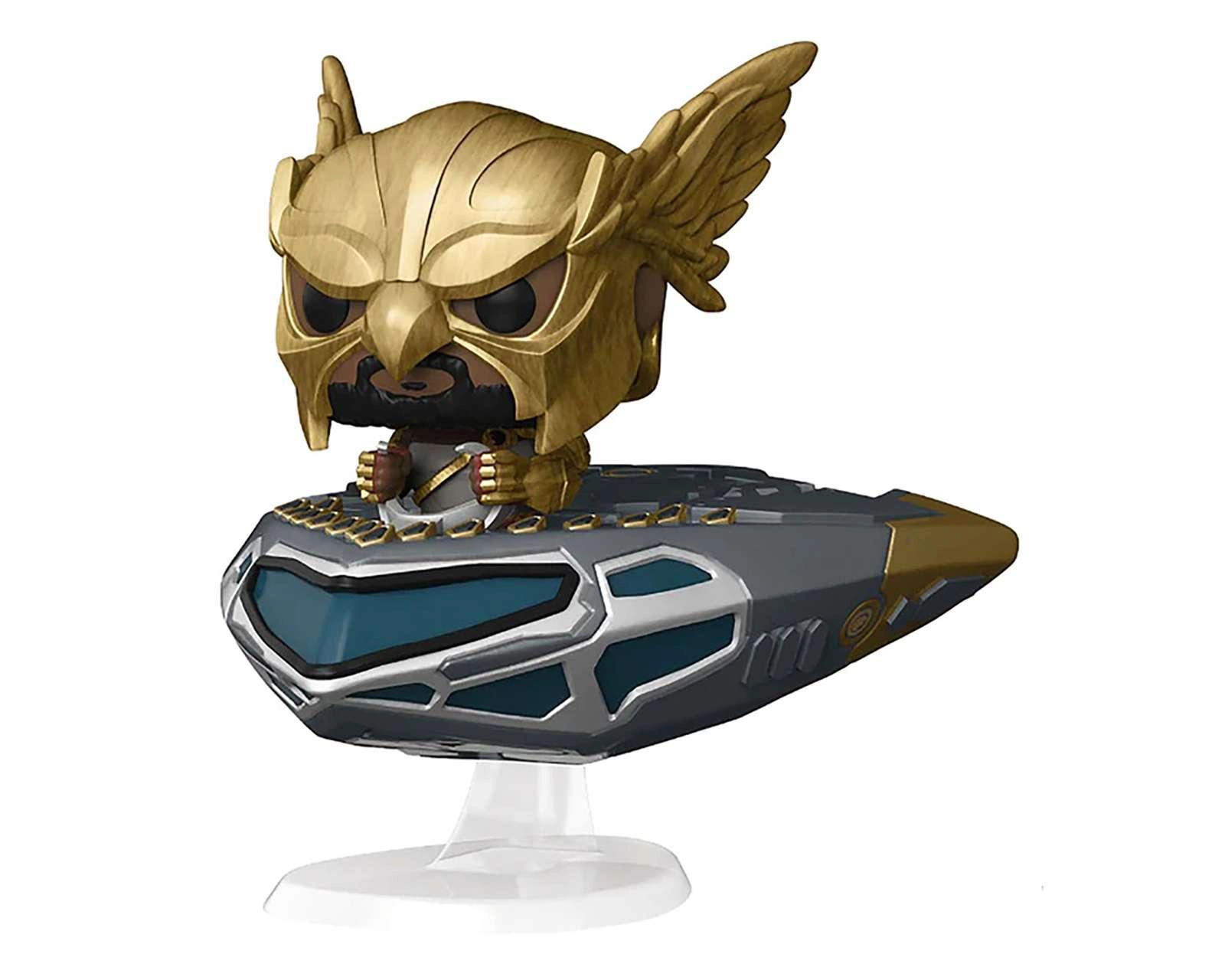 Funko Black Adam Hawkman In Cruiser