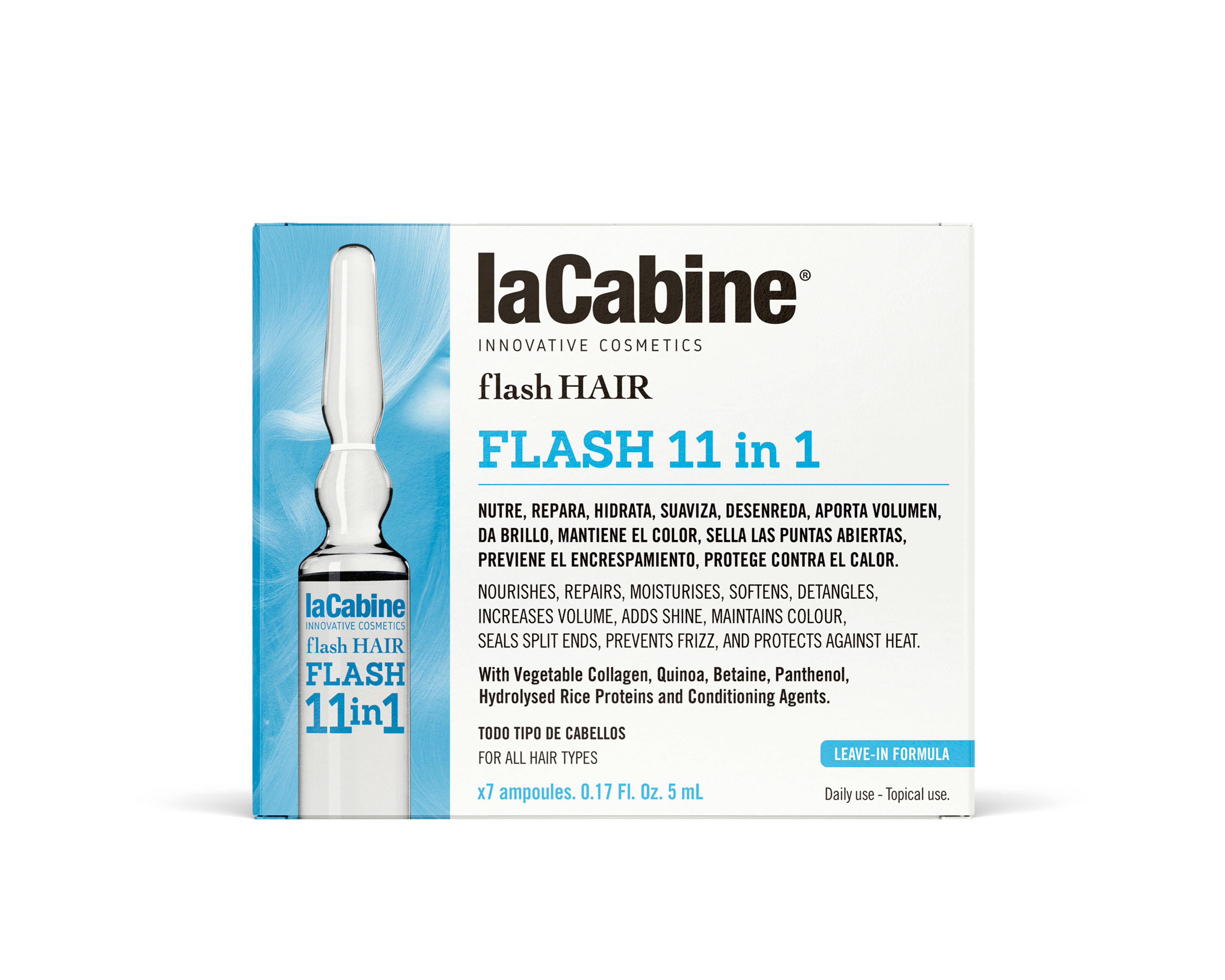 Ampolletas Capilares Lacabine Flash 11 en 1 $259