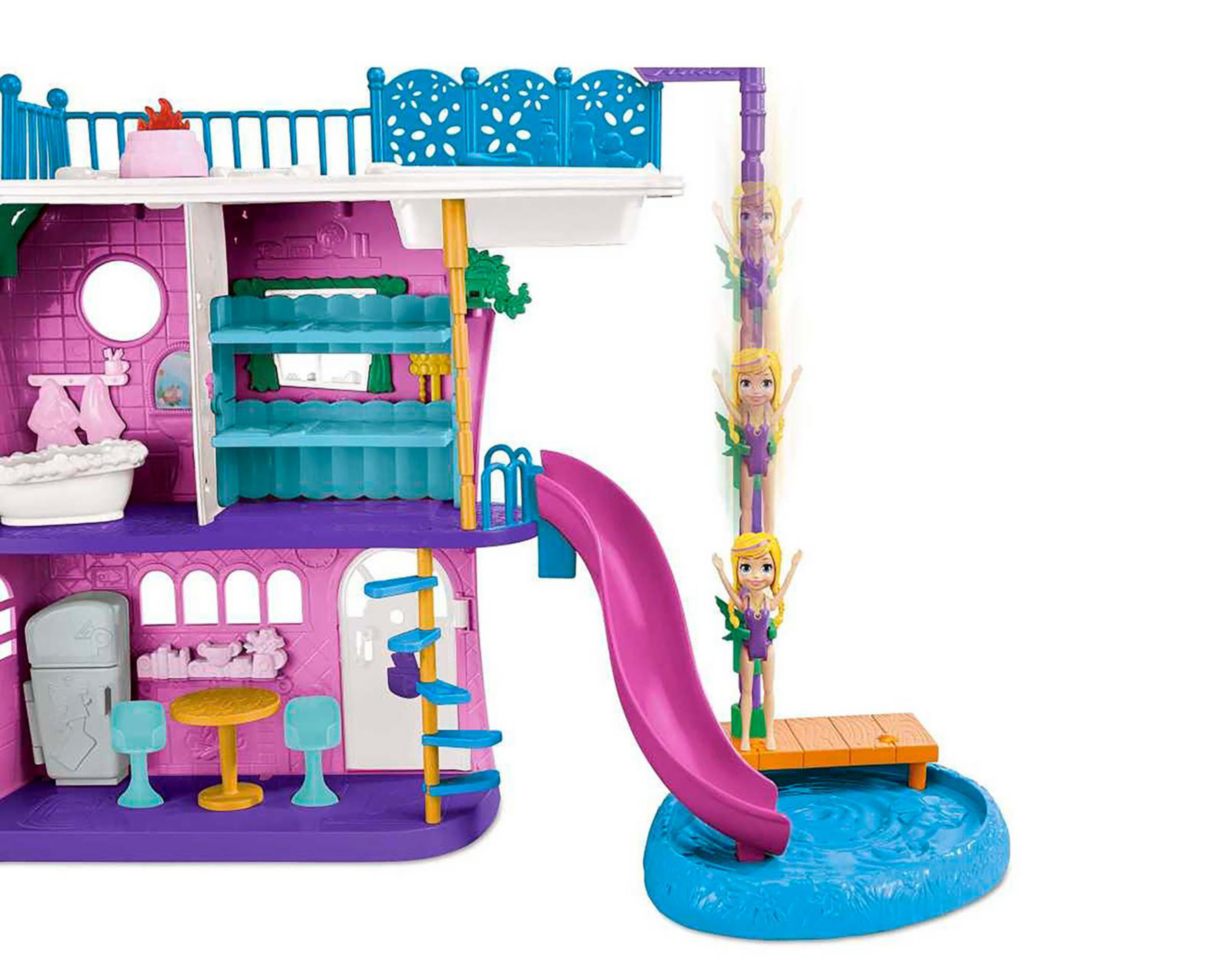 Foto 3 | Polly Pocket Casa del Lago