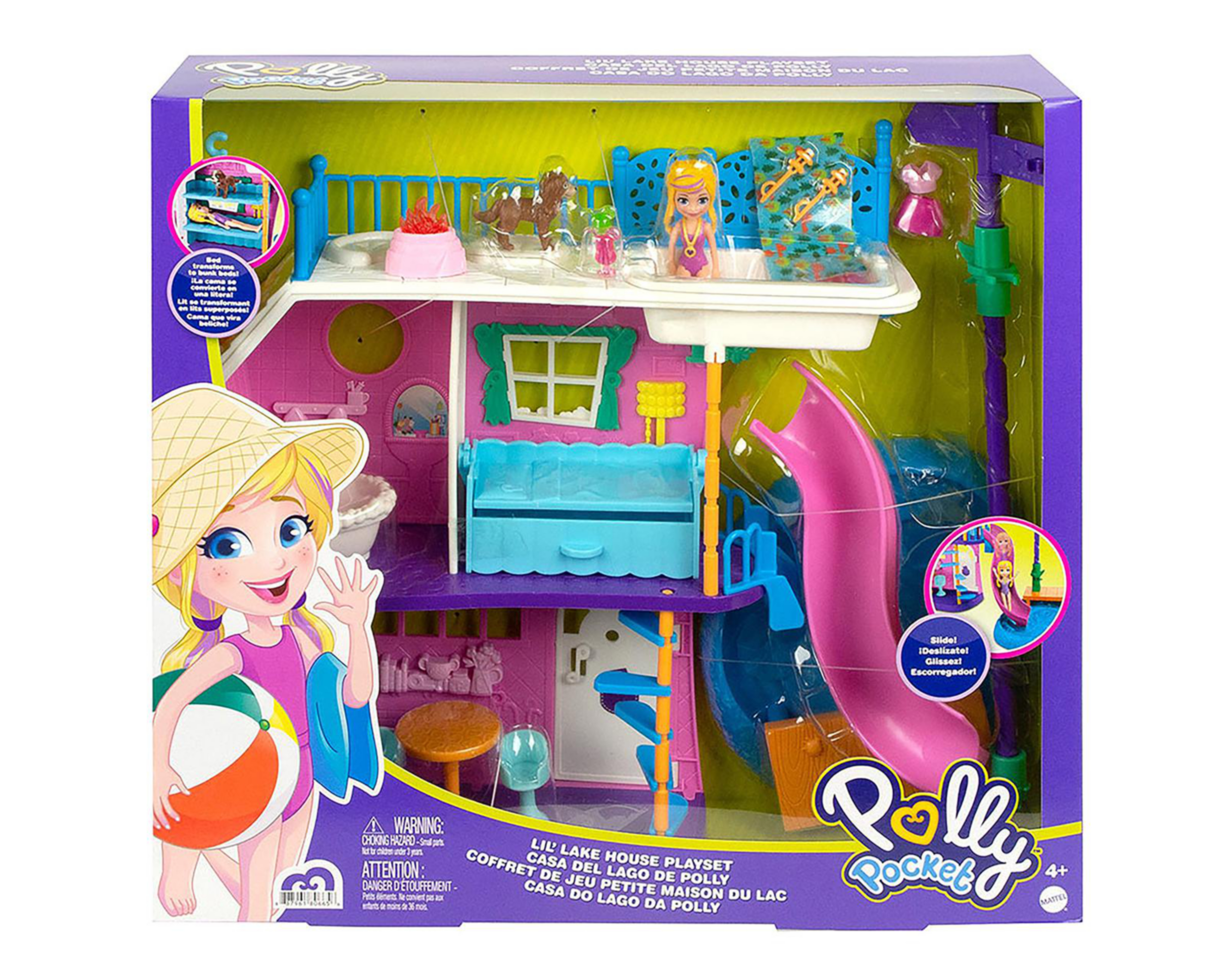 Foto 8 | Polly Pocket Casa del Lago