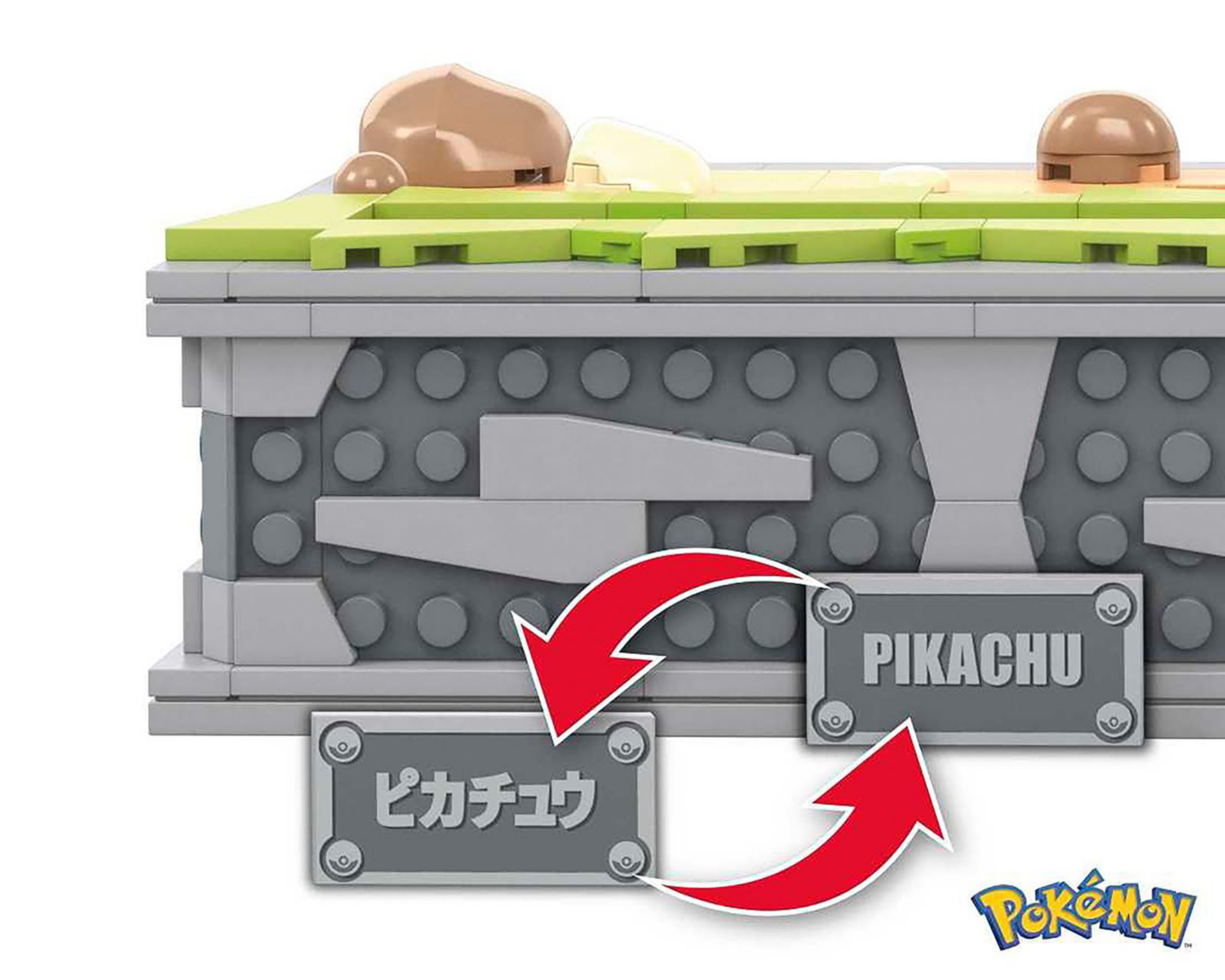 Foto 4 pulgar | Pikachu Mega Contrux Pokémon 1,095 Piezas