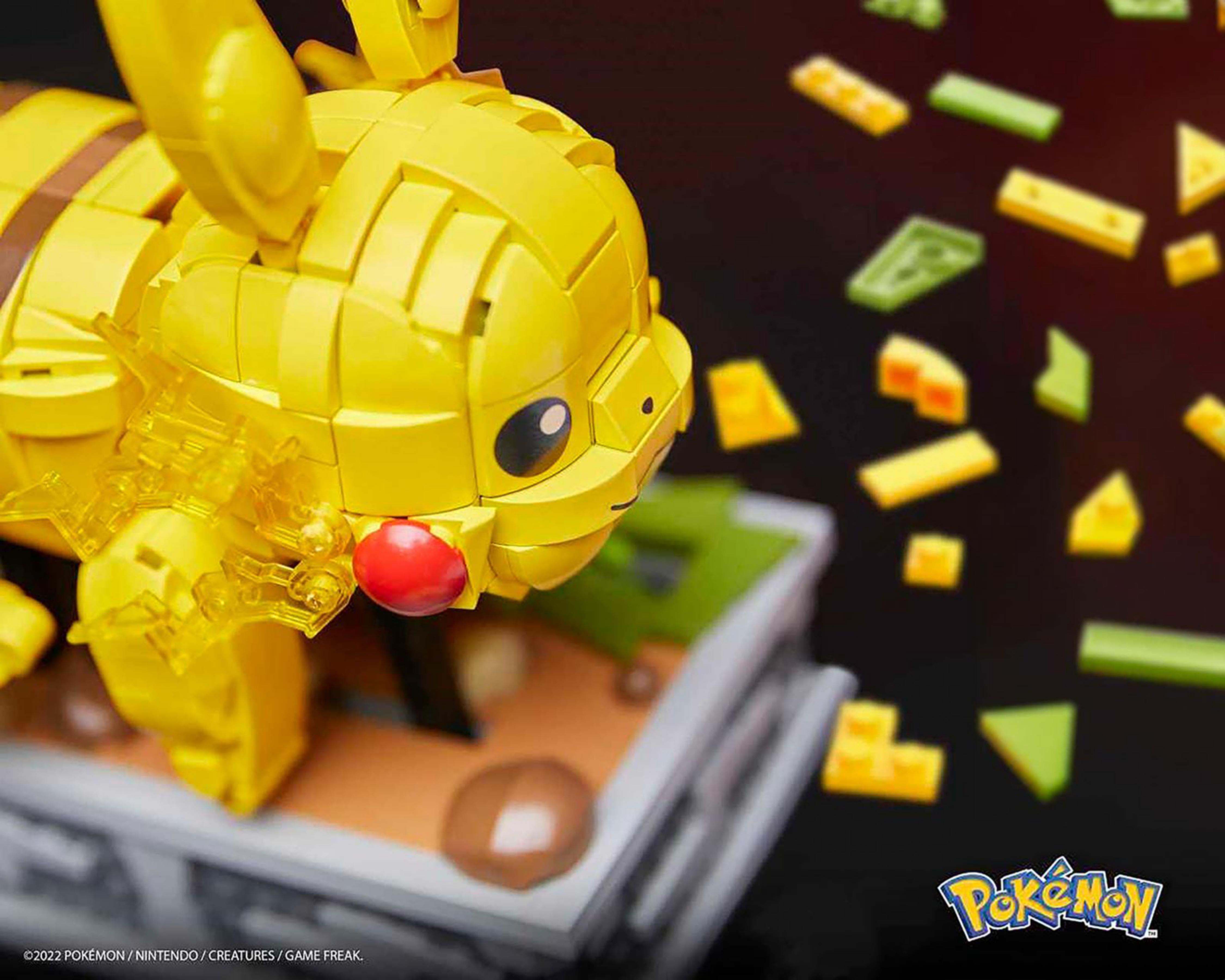 Foto 5 | Pikachu Mega Contrux Pokémon 1,095 Piezas