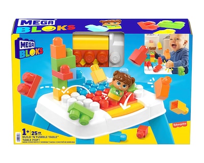 Foto 7 | Mesa con Bloques de Construcción Mega Bloks 25 Piezas