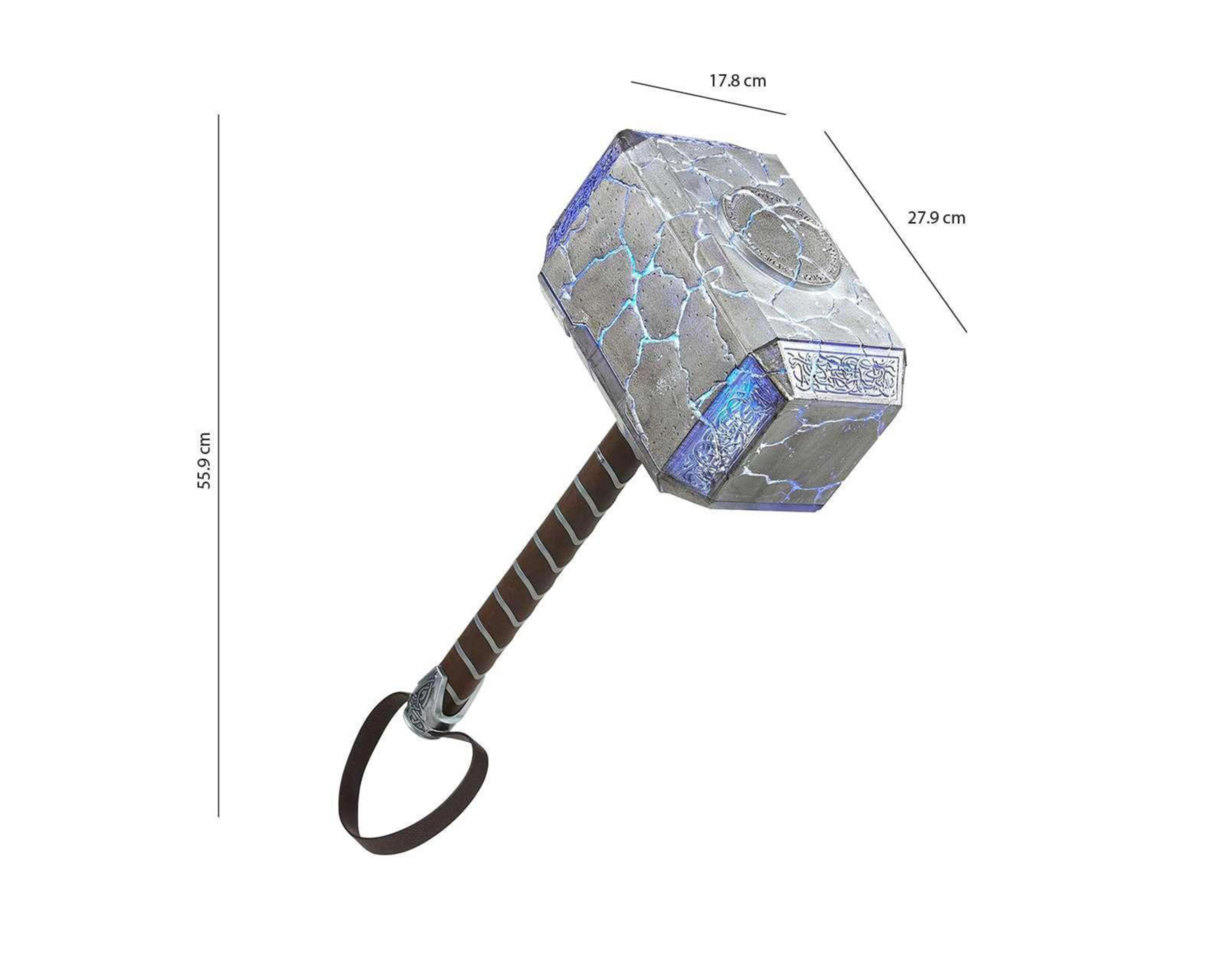 Foto 4 | Martillo Electrónico Marvel Mjolnir