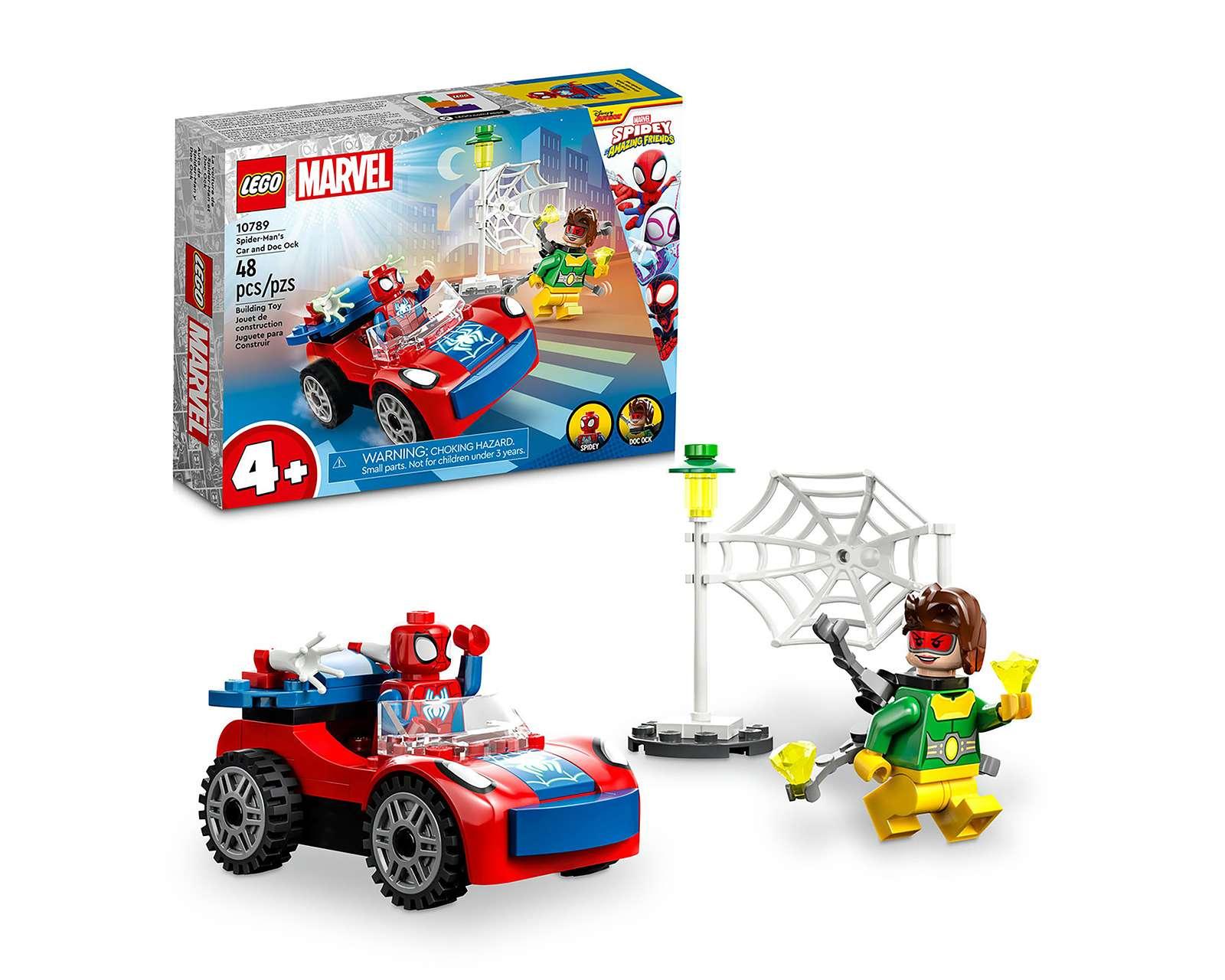 Foto 2 pulgar | LEGO Marvel: Coche de Spider-Man y Doc Ock