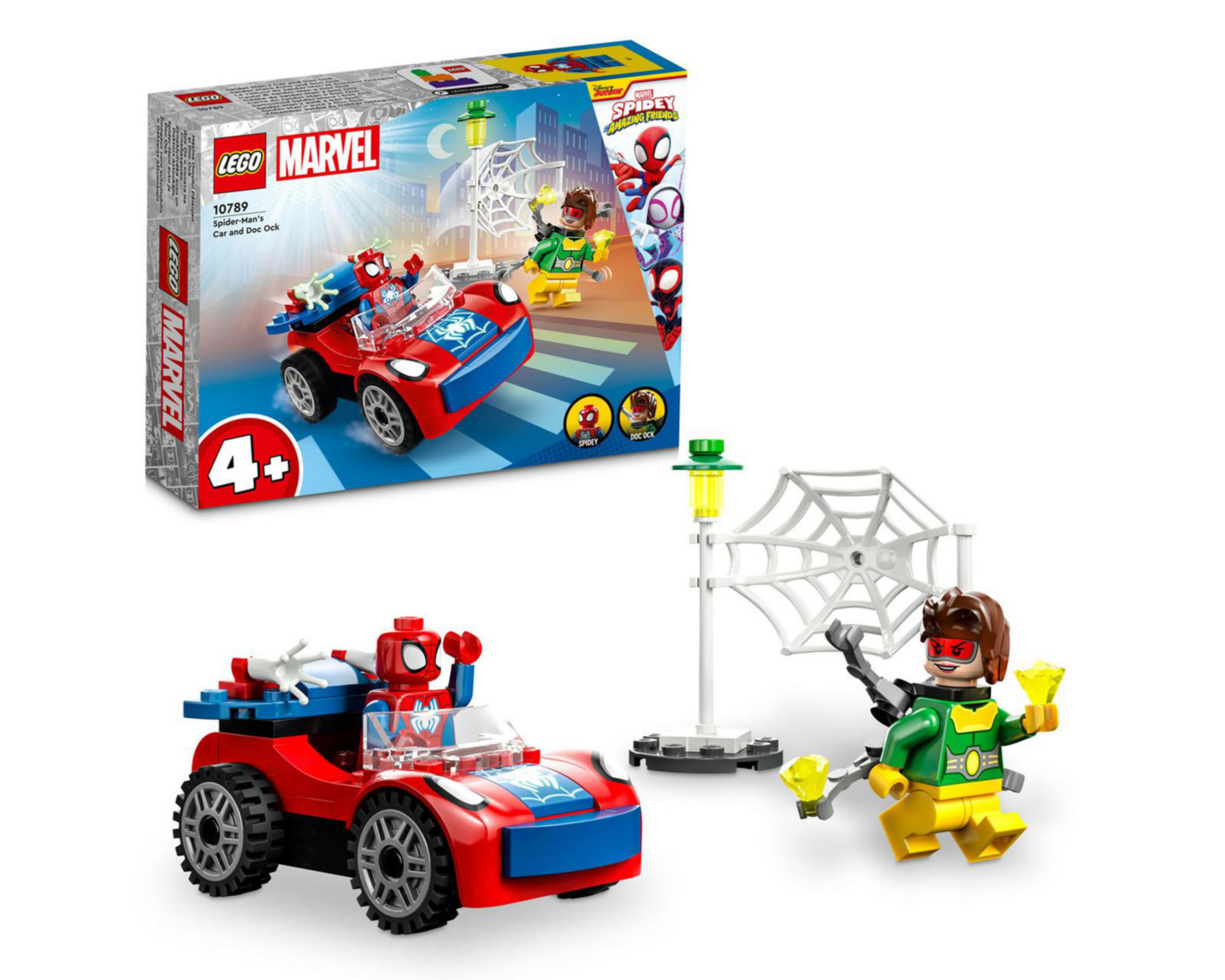 Foto 1 | LEGO Marvel: Coche de Spider-Man y Doc Ock