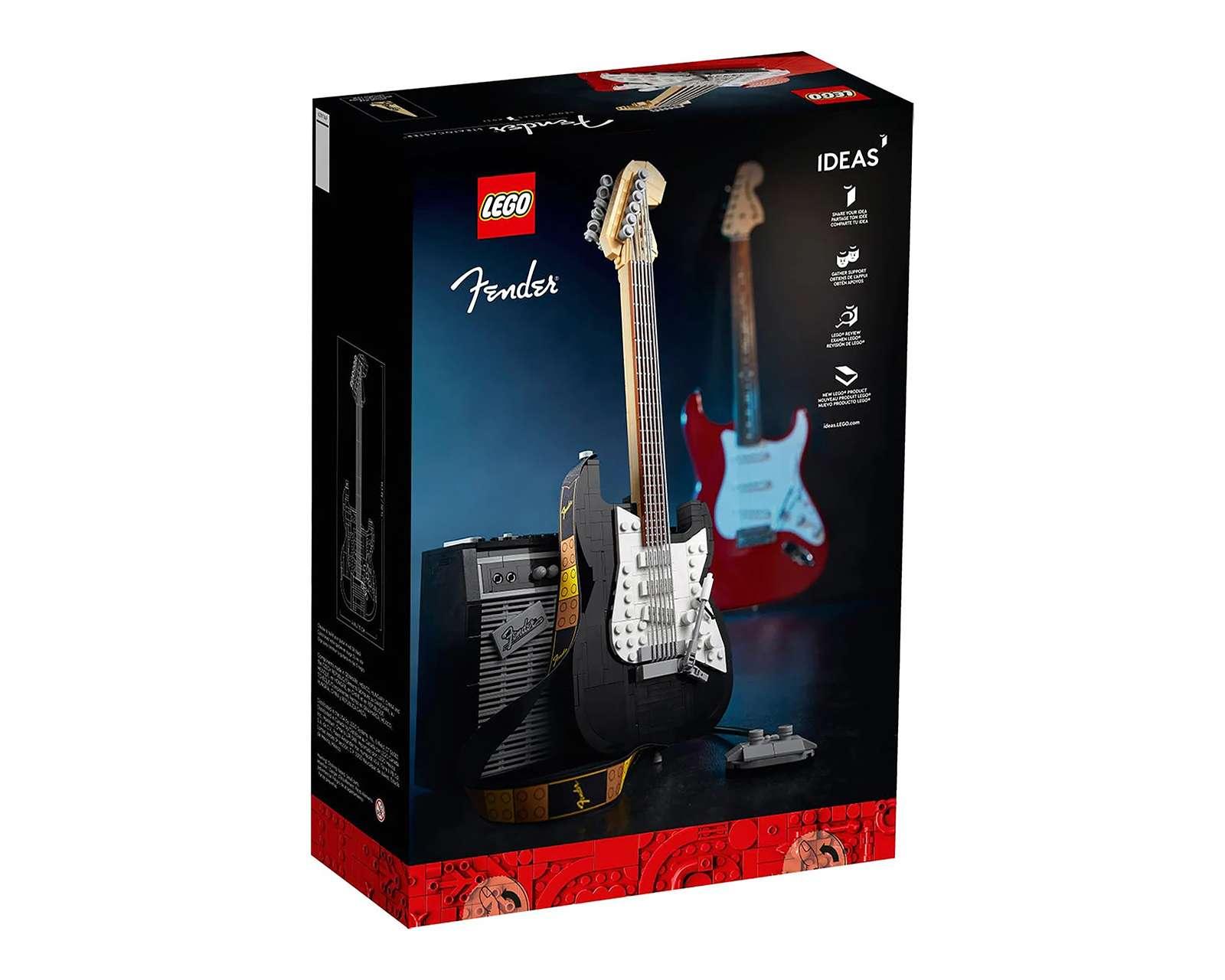 Foto 4 pulgar | LEGO Ideas Fender Stratocaster